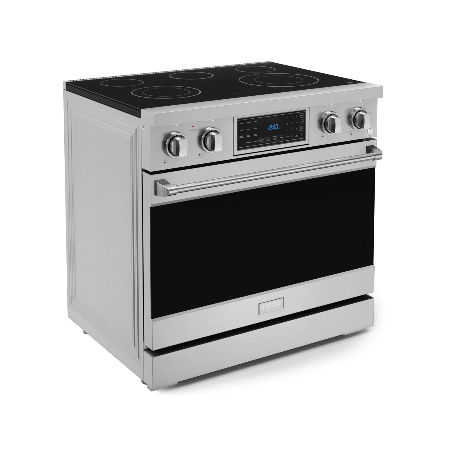 Thor Kitchen Stainless Steel Freestanding Professional Electric Range|Gordon Ramsay Series (6 cu.ft) - RSE36 - Image 4