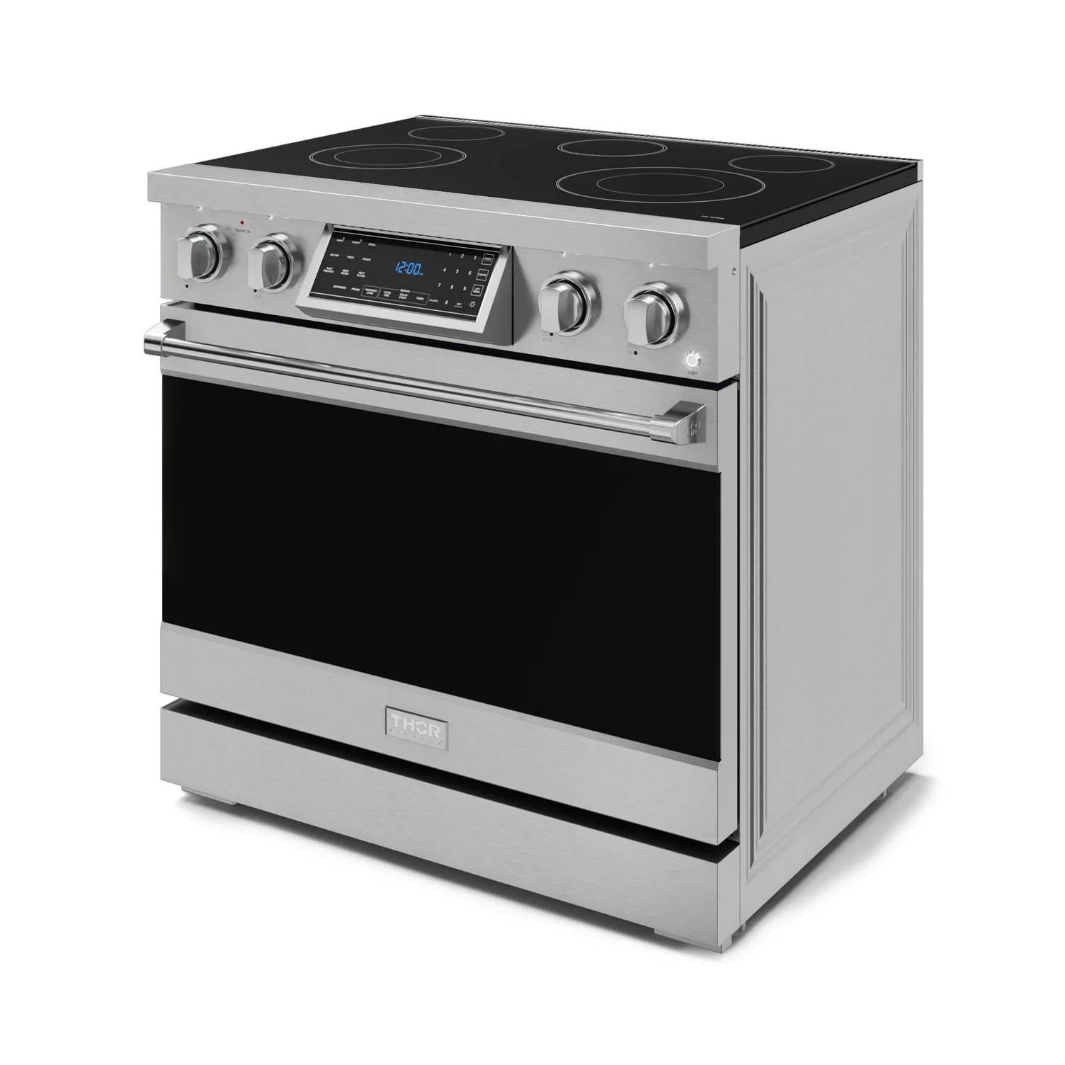 Thor Kitchen Stainless Steel Freestanding Professional Electric Range|Gordon Ramsay Series (6 cu.ft) - RSE36 - Image 5