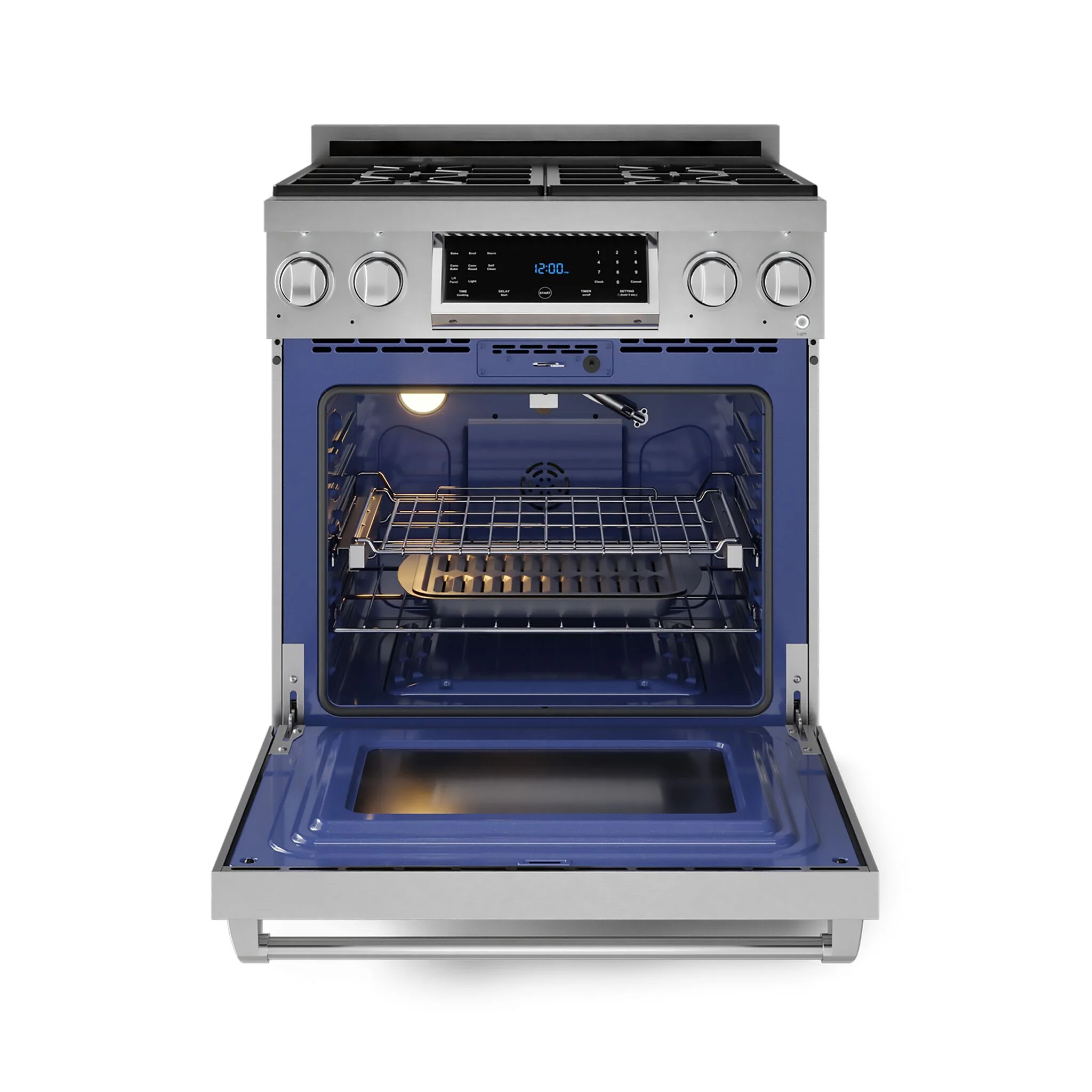 Thor Kitchen Stainless Steel Freestanding Professional Gas Range|Gordon Ramsay Series (4.55 cu.ft.) - RSG30 - Image 2