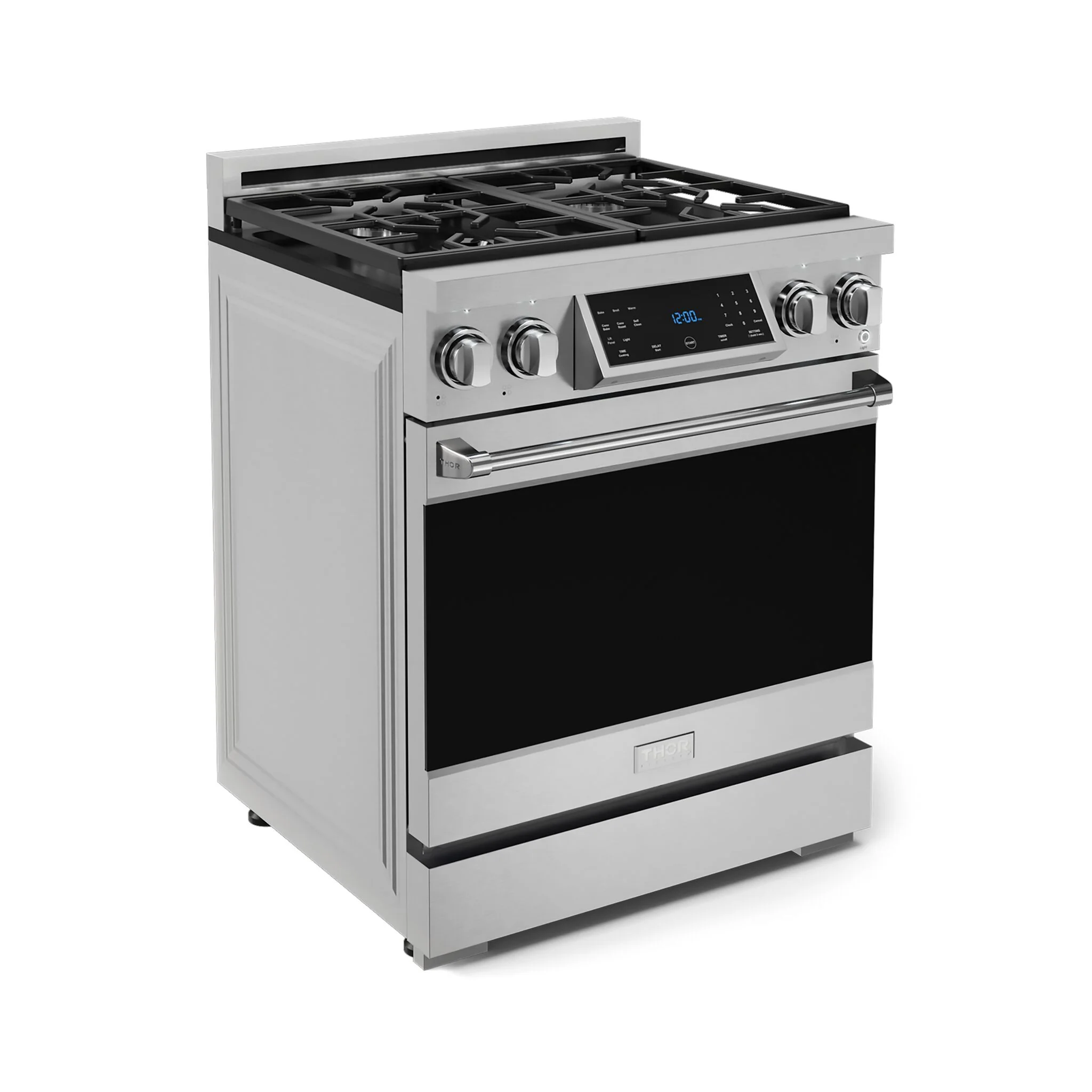Thor Kitchen Stainless Steel Freestanding Professional Gas Range|Gordon Ramsay Series (4.55 cu.ft.) - RSG30 - Image 4