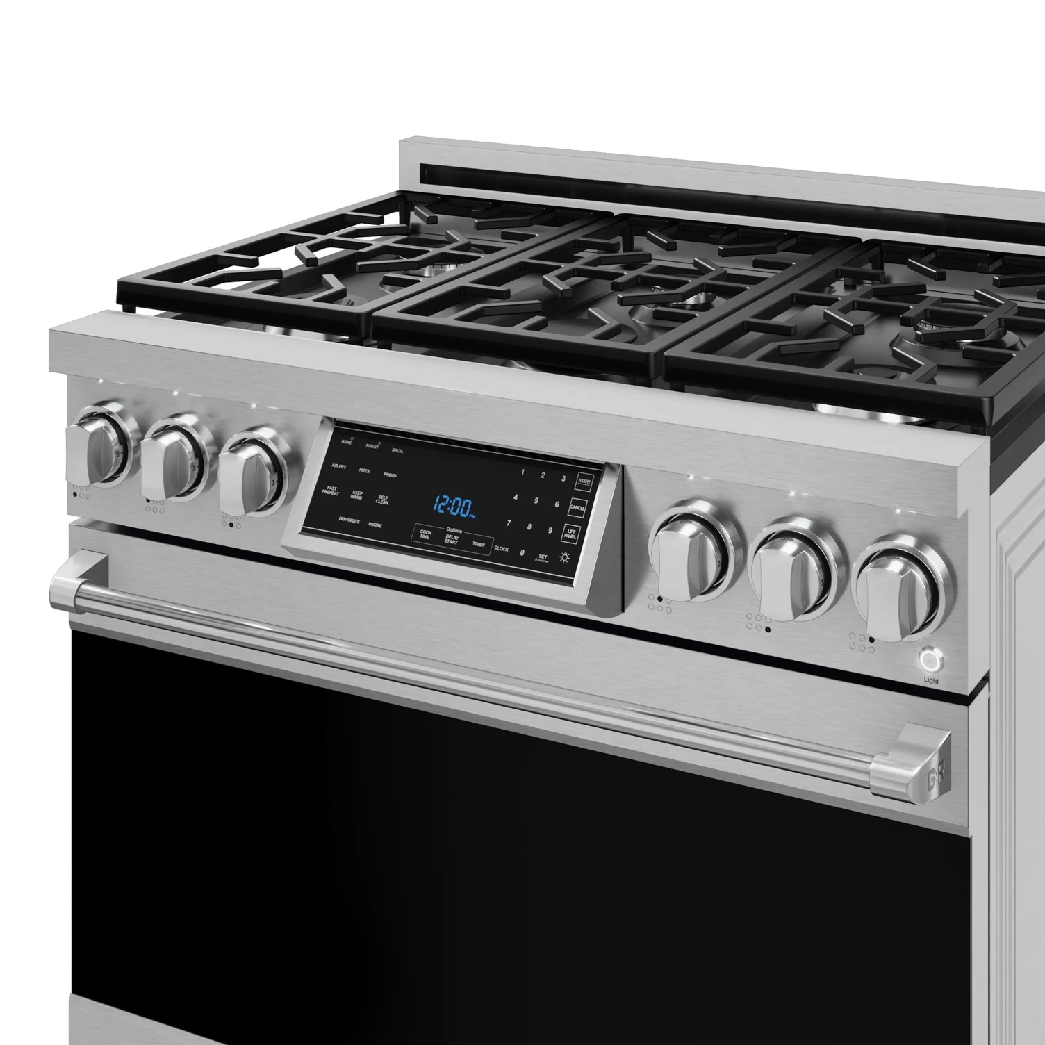 Thor Kitchen Stainless Steel Freestanding Professional Gas Range|Gordon Ramsay Series (6 cu.ft.) - RSG36 - Image 3