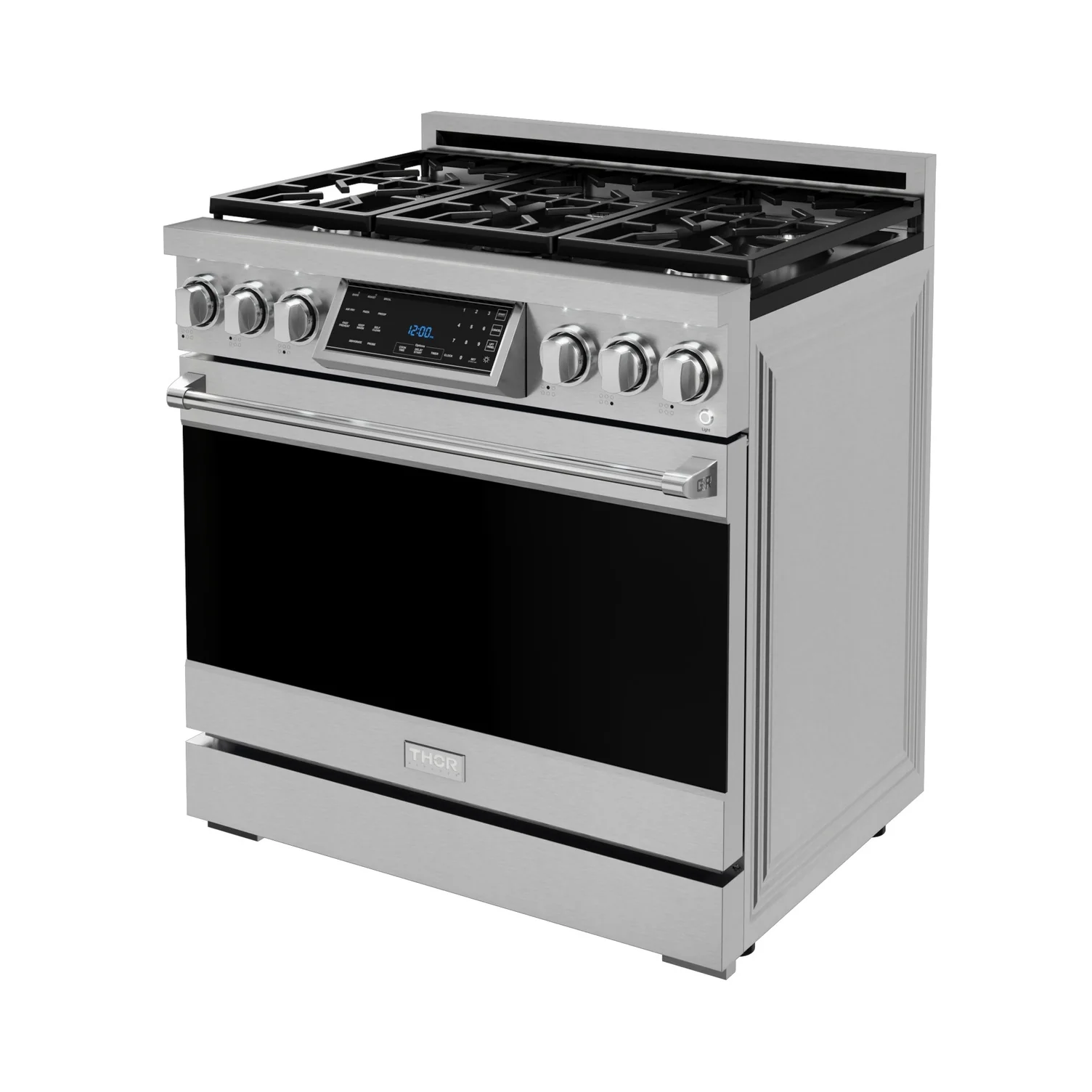 Thor Kitchen Stainless Steel Freestanding Professional Gas Range|Gordon Ramsay Series (6 cu.ft.) - RSG36 - Image 5