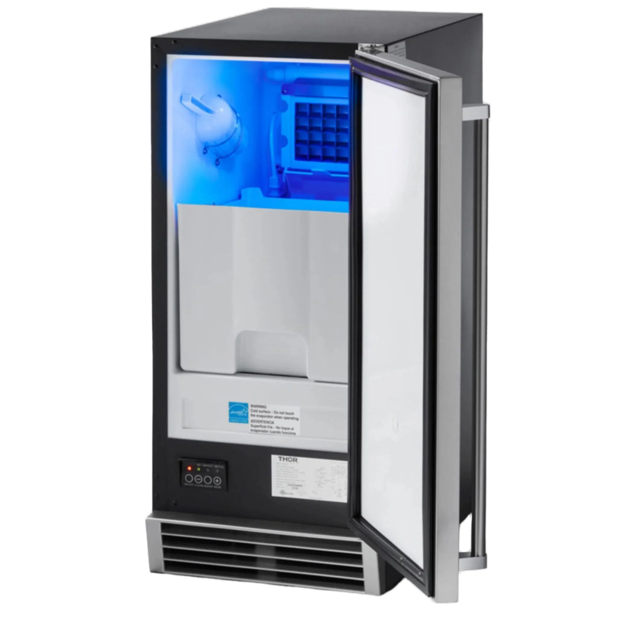 Thor Kitchen Stainless Steel Ice Maker (25lbs) - TIM1501 - Image 2