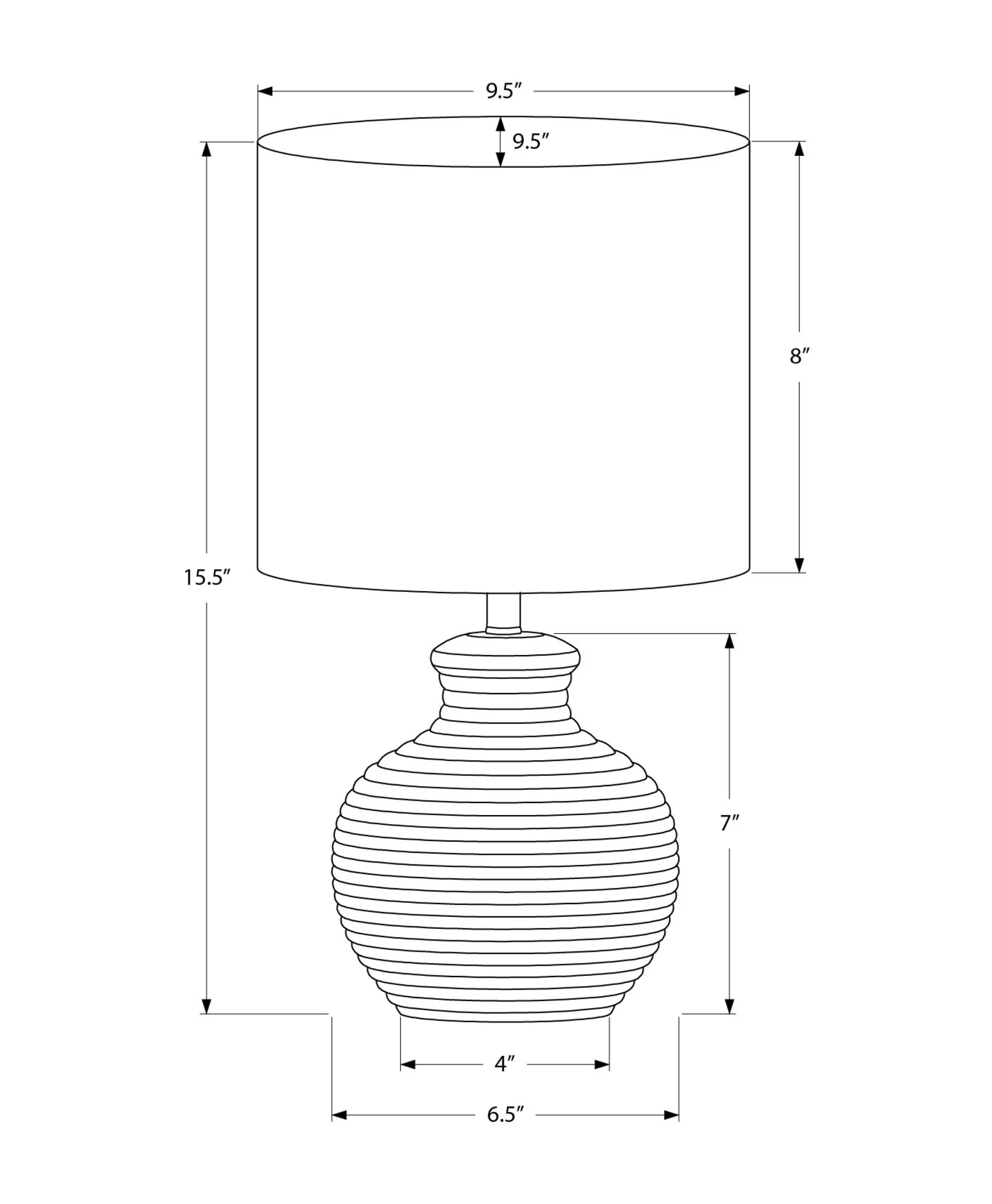 Thorne Table Lamp - Black - Image 3