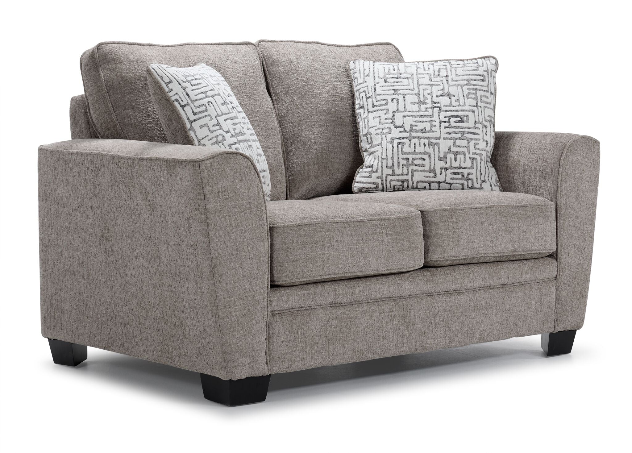 Tilley Sofa and Loveseat Set - Taupe - Image 3