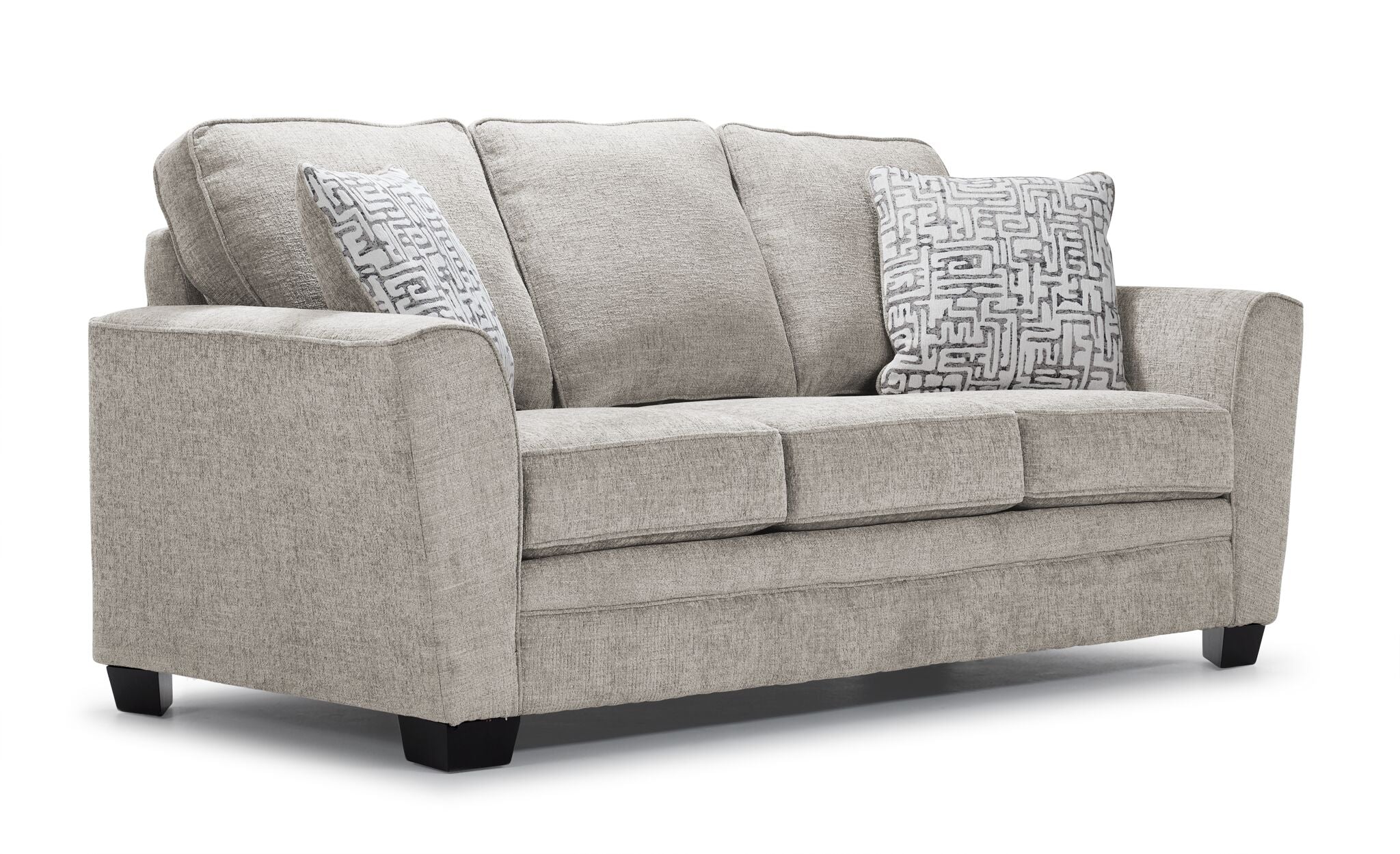 Tilley Sofa, Loveseat and Chair Set - White - Image 2