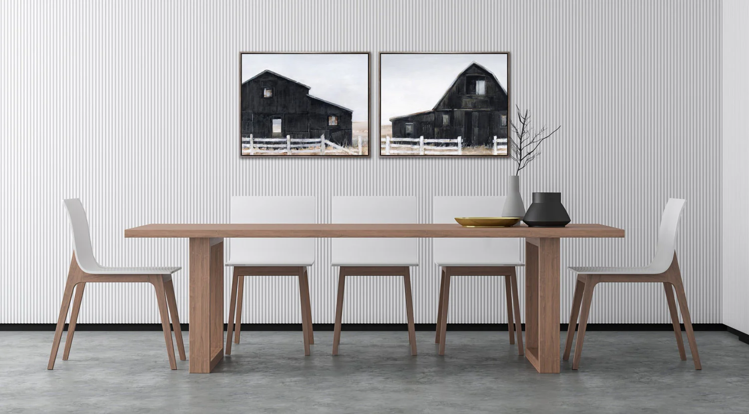 Timeless Timber II Wall Art - Black/White - 24 X 30 - Image 2