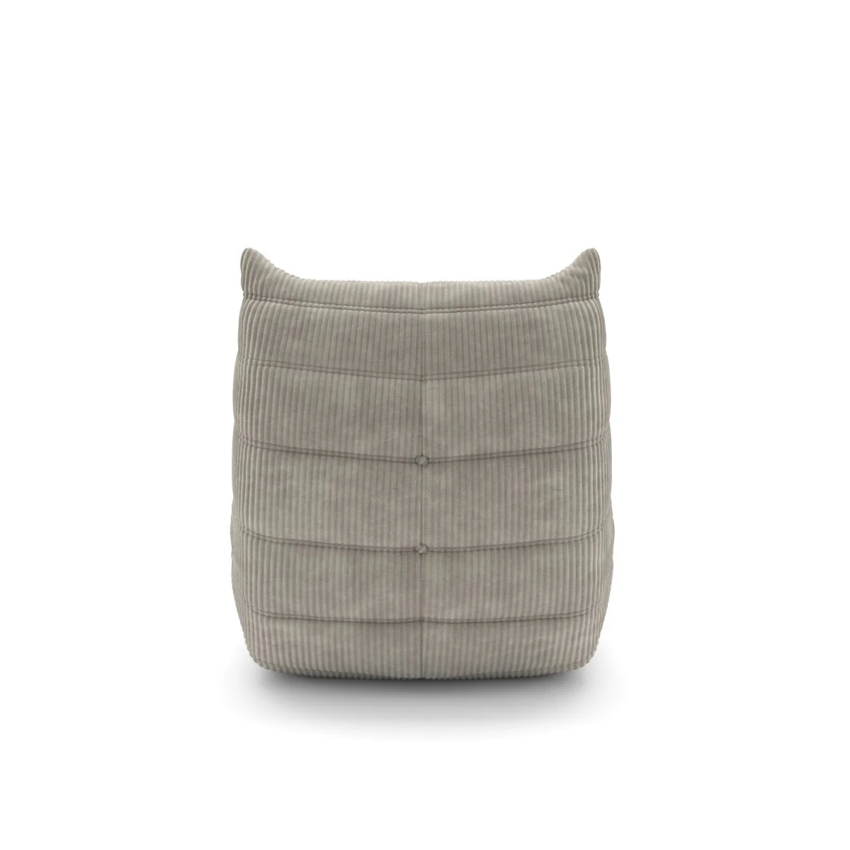 Tobias All-Foam Armless Chair - Beige - Image 6