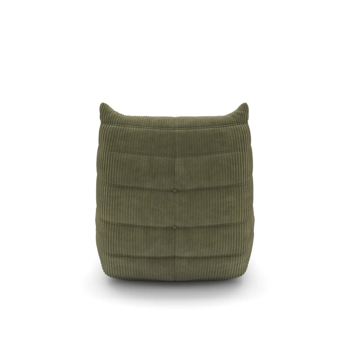 Tobias All-foam Armless Chair - Sage - Image 5