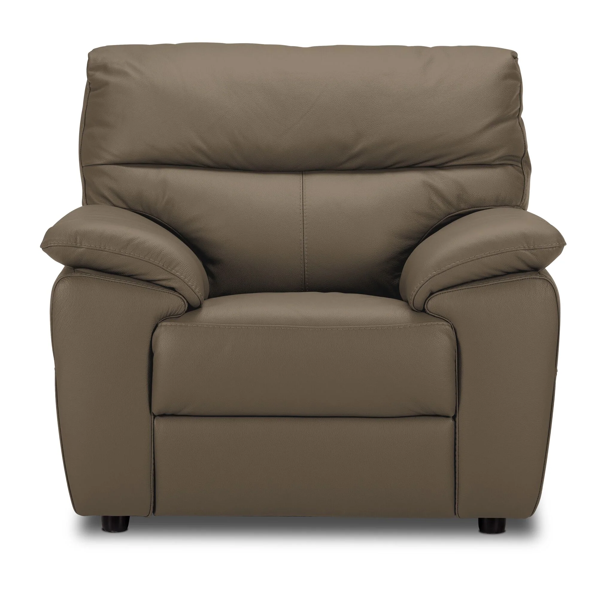 Toscana Leather Chair - Taupe - Image 2