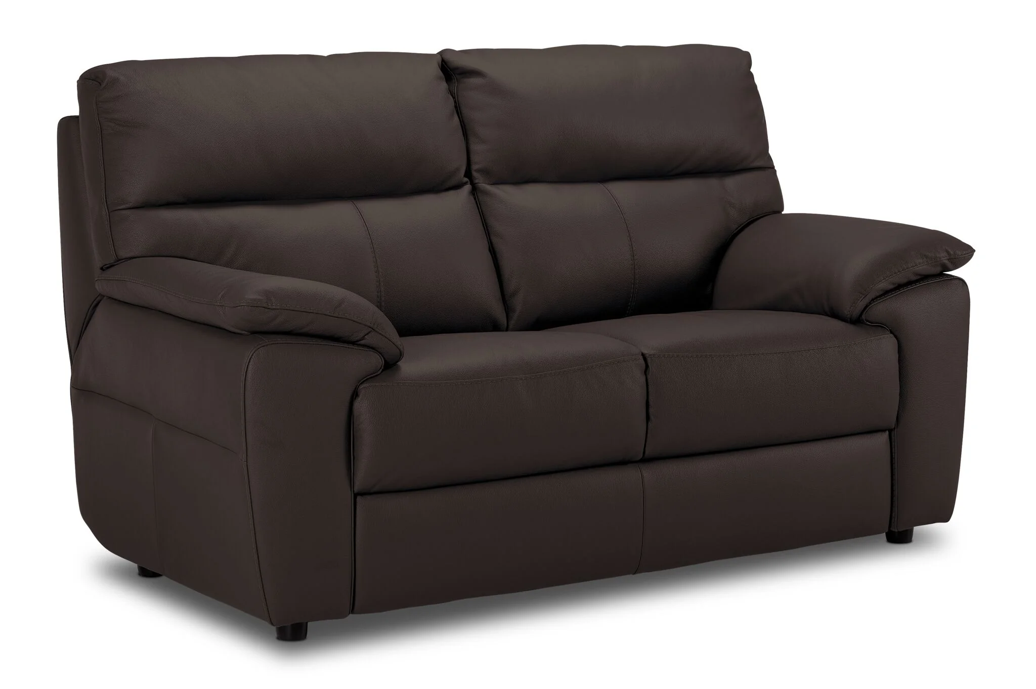 Toscana Leather Sofa, Loveseat and Chair Set - Chocolate - Image 3
