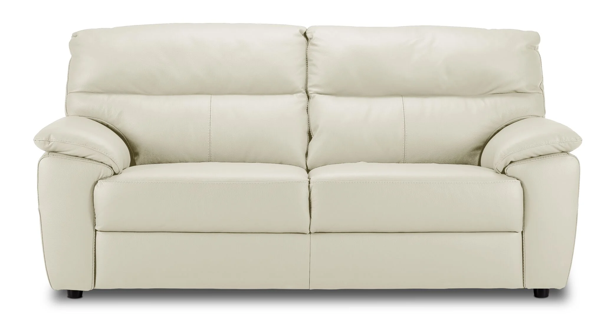 Toscana Leather Sofa - White - Image 2