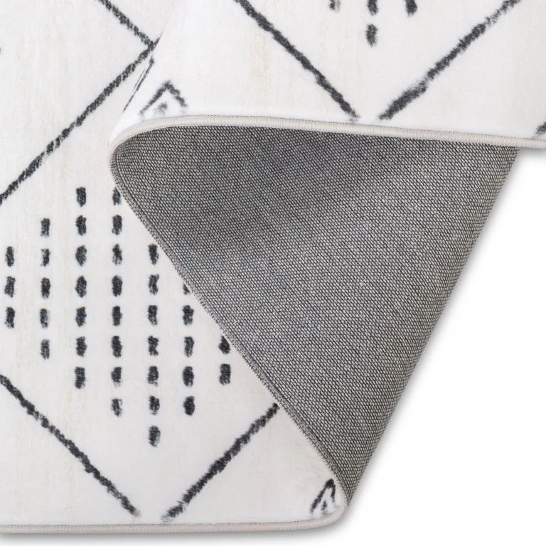 Touch Modern Rug - 6' x 9' - Black - Image 2
