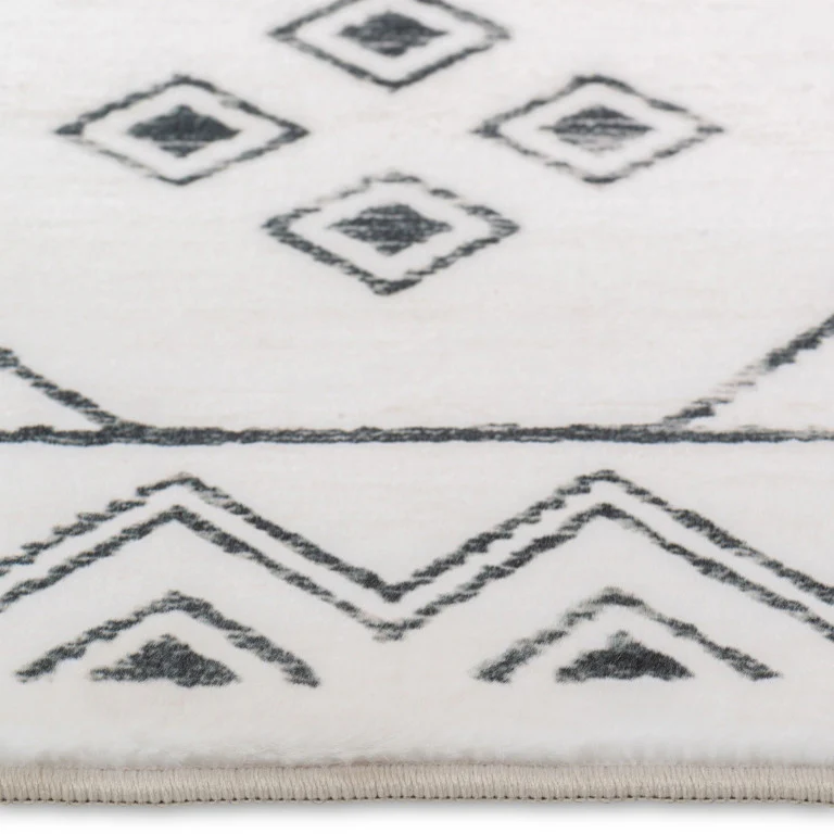 Touch Modern Rug - 6' x 9' - Black - Image 5