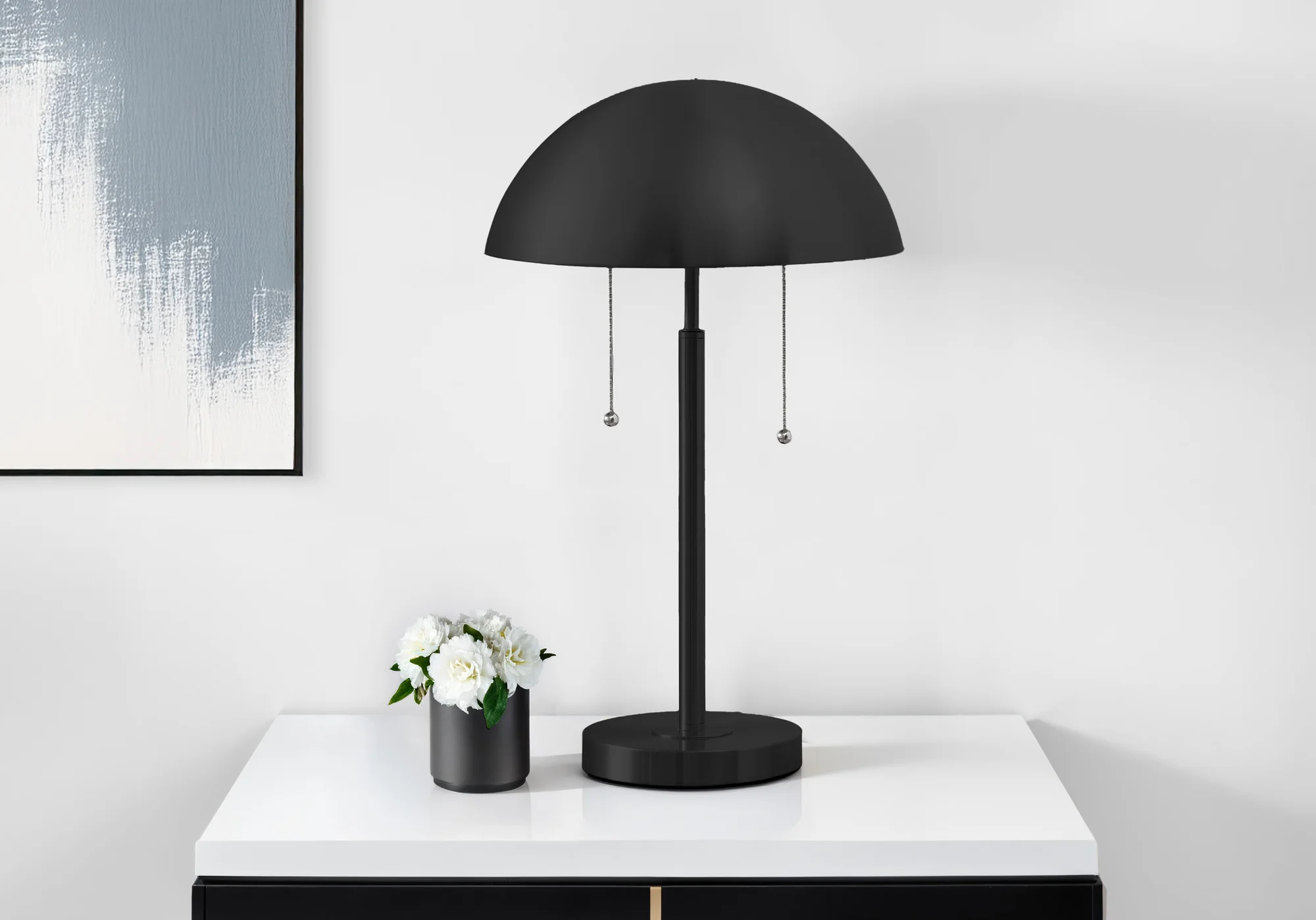 Tovia Table Lamp - Black - Image 2