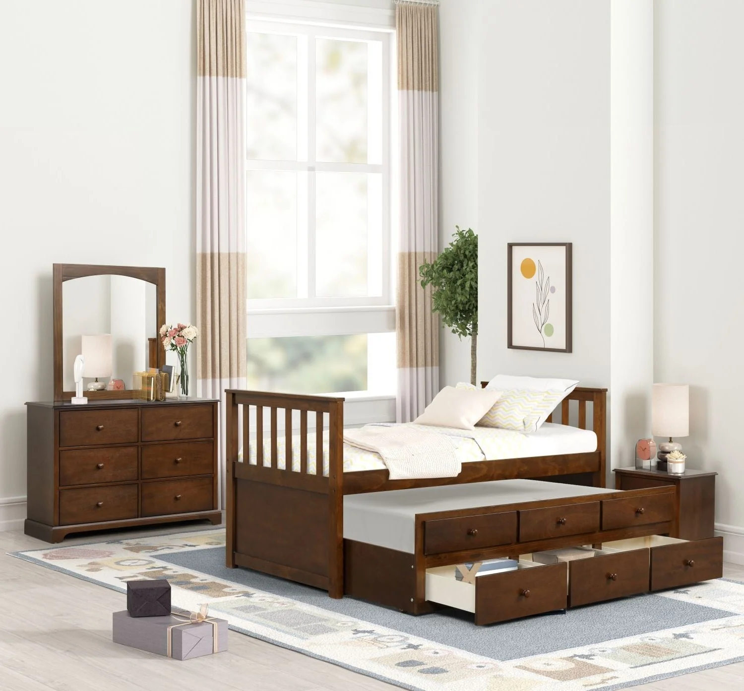 Trudy 5-Drawer Chest - Espresso - Image 2
