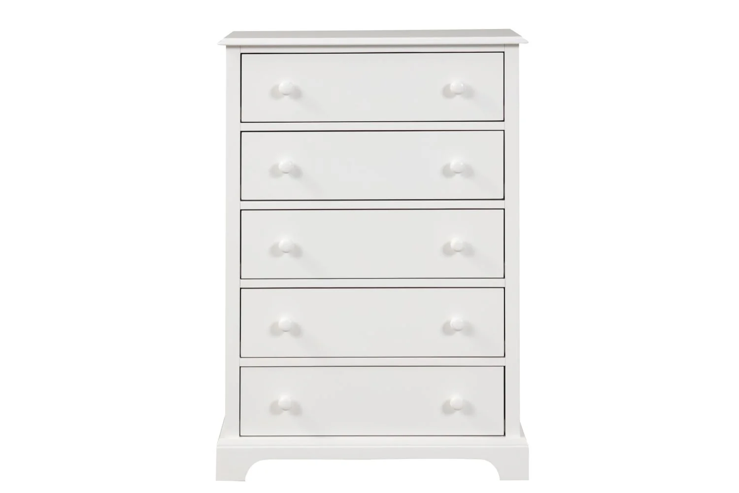 Trudy 5-Drawer Chest - White - Image 3