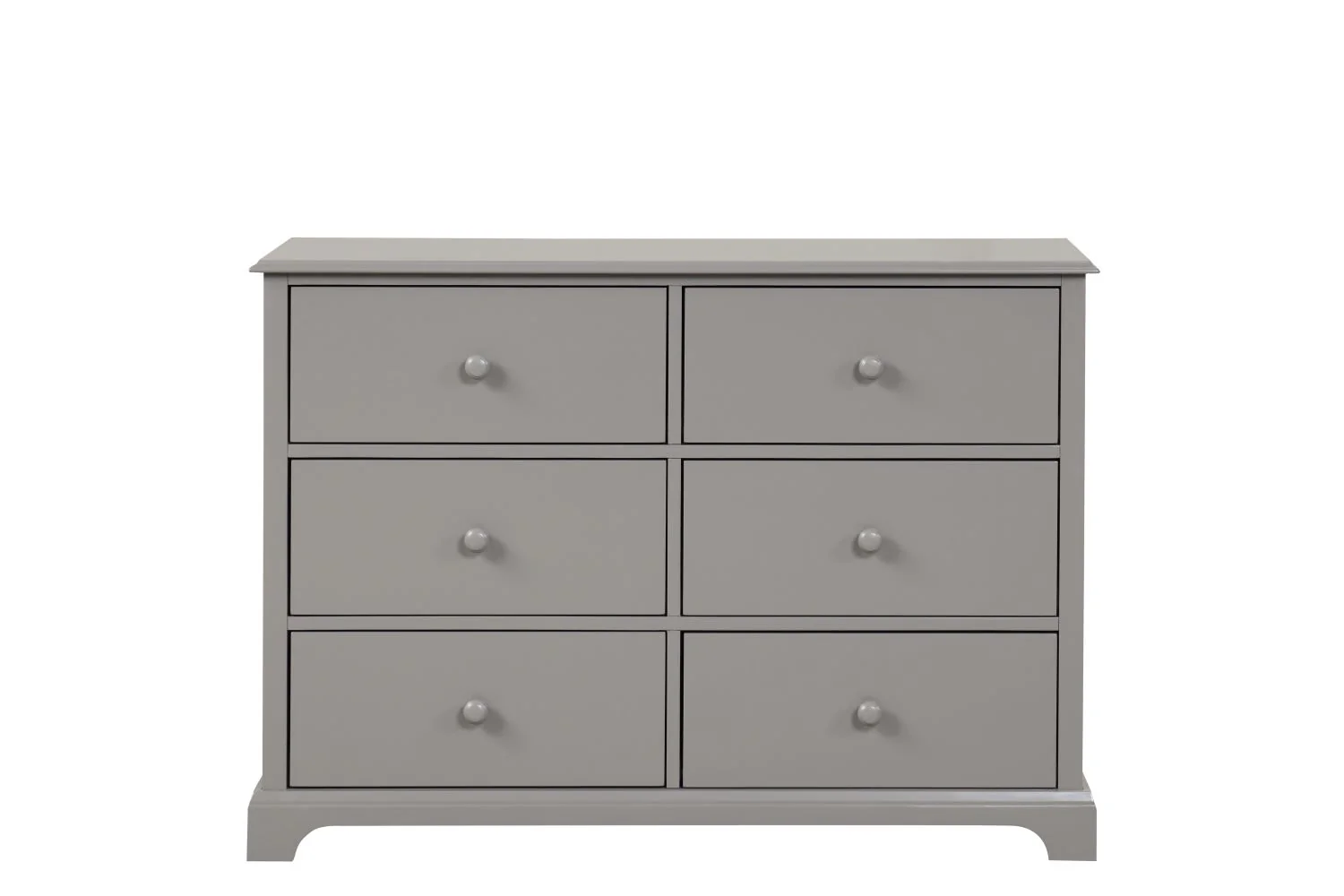 Trudy 6-Drawer Dresser - Grey - Image 3