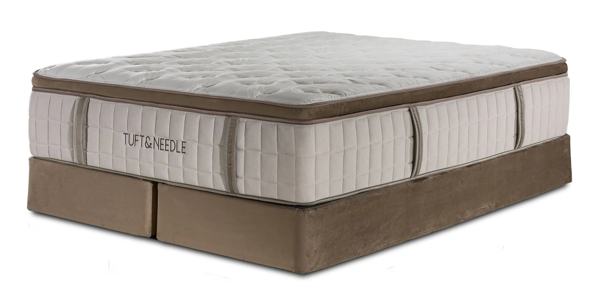 Tuft & Needle Notch Euro Top Medium Queen Mattress and Split Boxspring Set