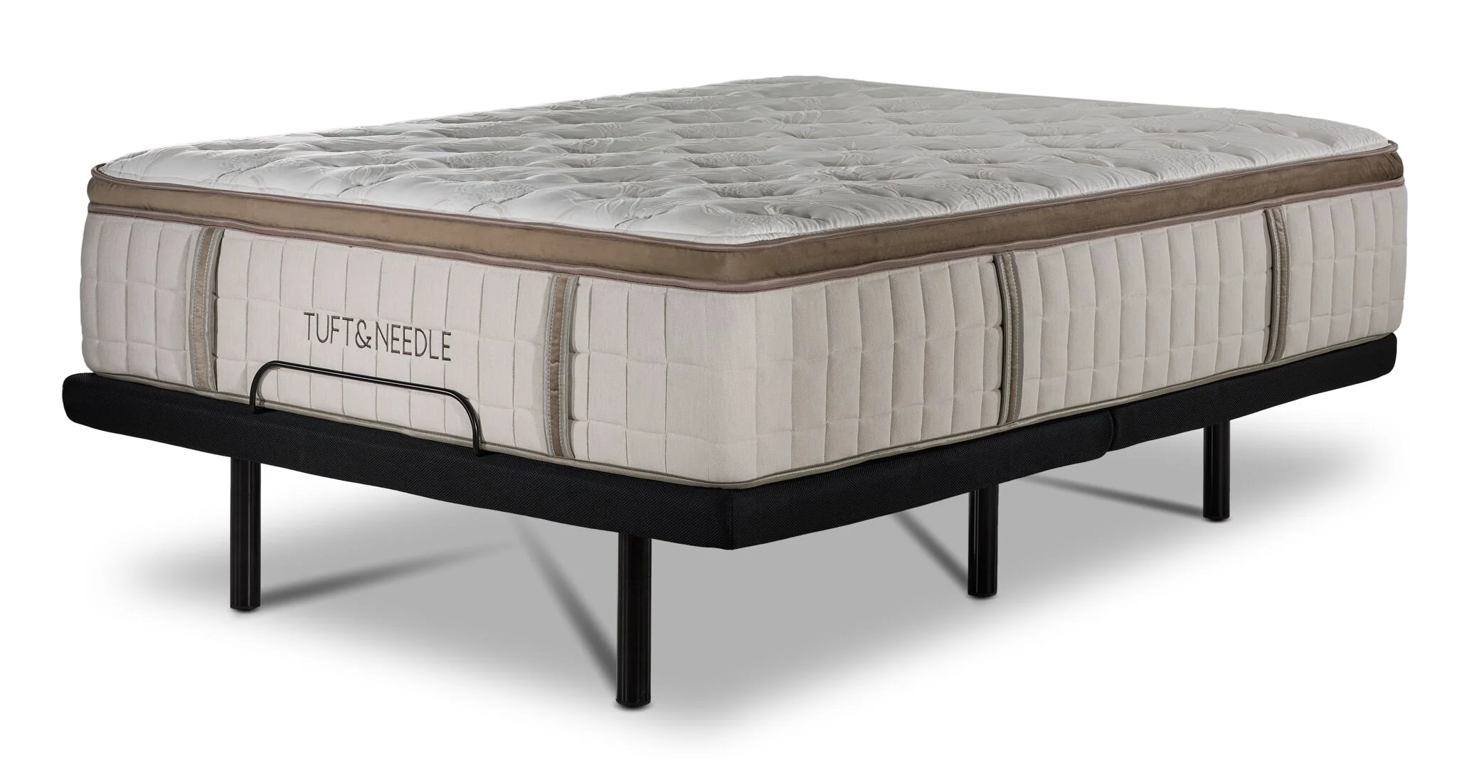Tuft & Needle Notch Euro Top Medium Twin XL Mattress and L2 Motion Pro Adjustable Base - Image 2
