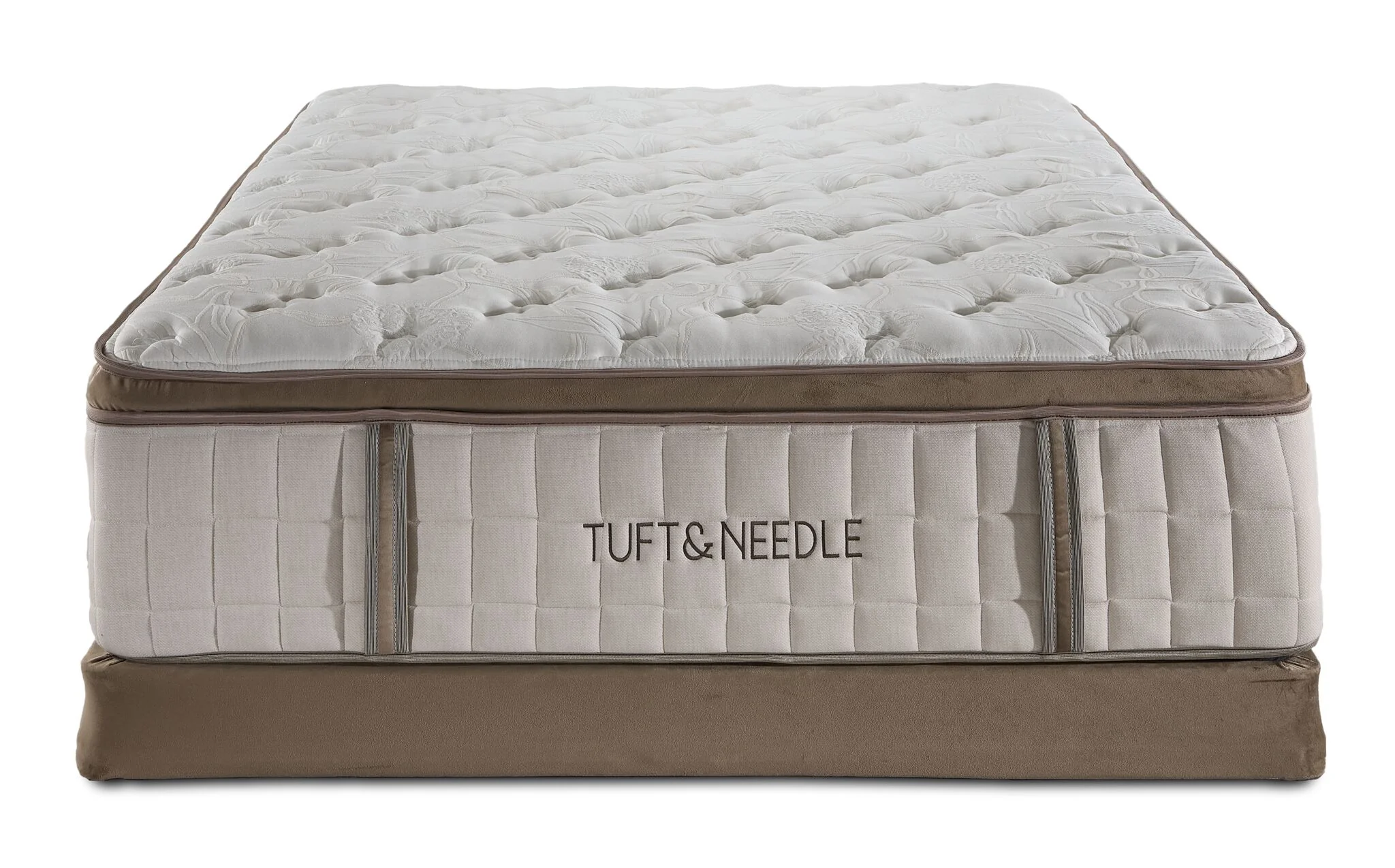 Tuft & Needle Stitch Super Pillow Top Plush Queen Mattress and Low Profile Boxspring Set - Image 2