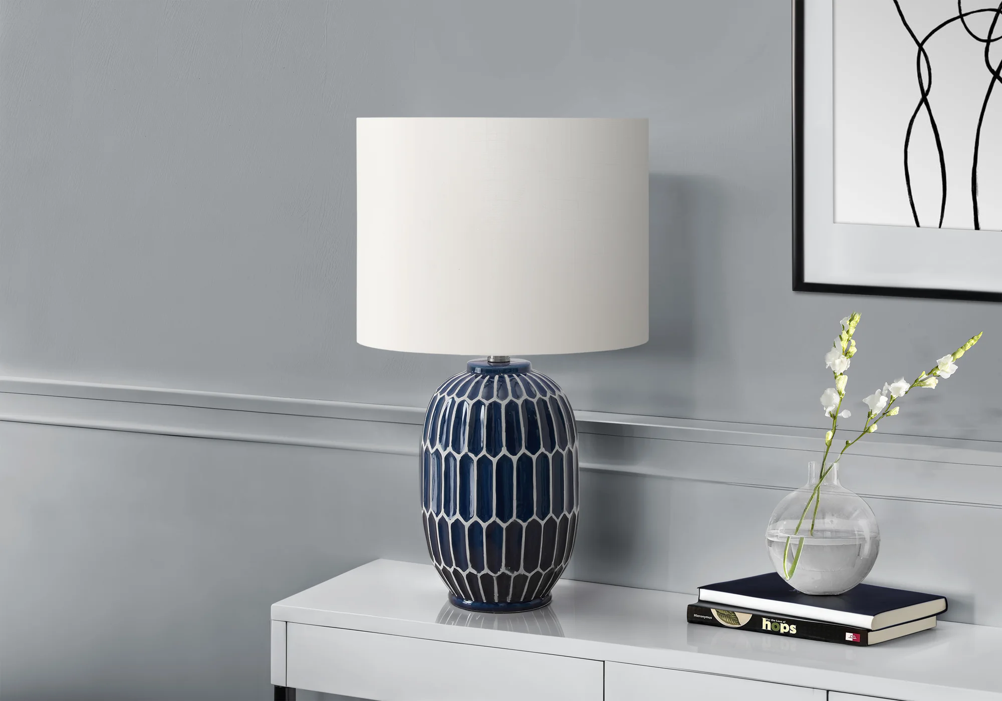 Tyne Table Lamp - Blue - Image 2