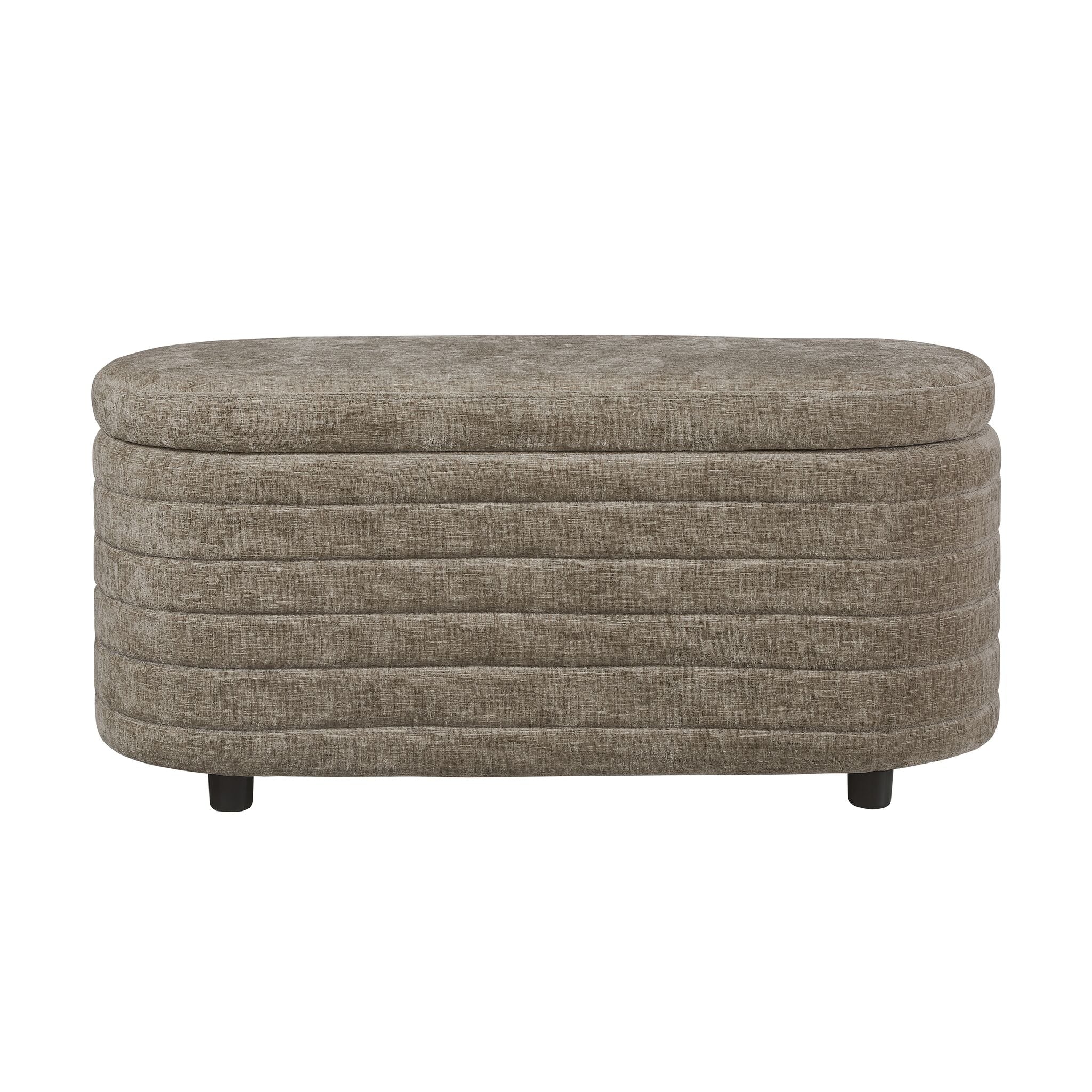 Uden Storage Ottoman - Dark Grey - Image 4