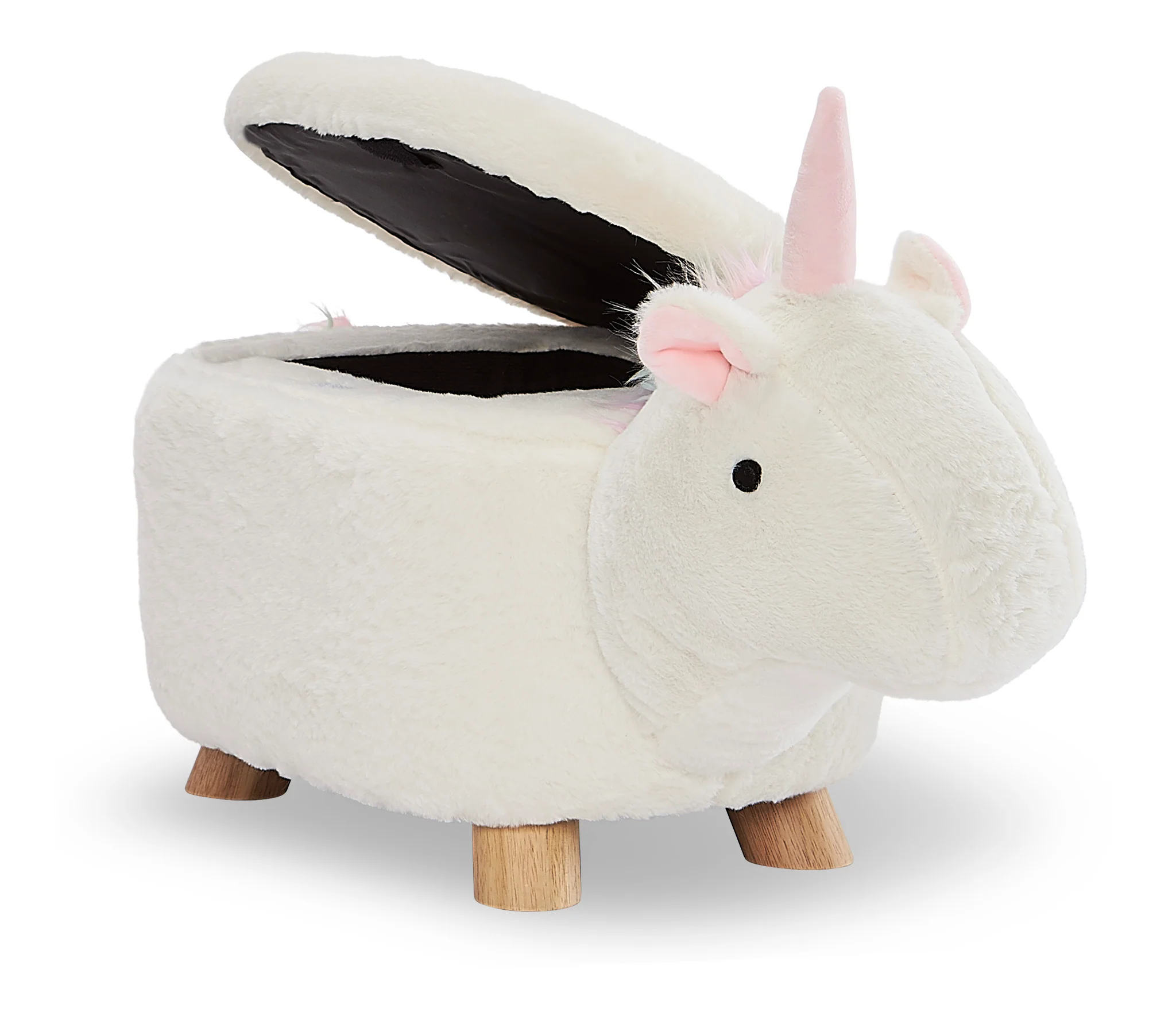 Unicorn Storage Ottoman - White - Image 5