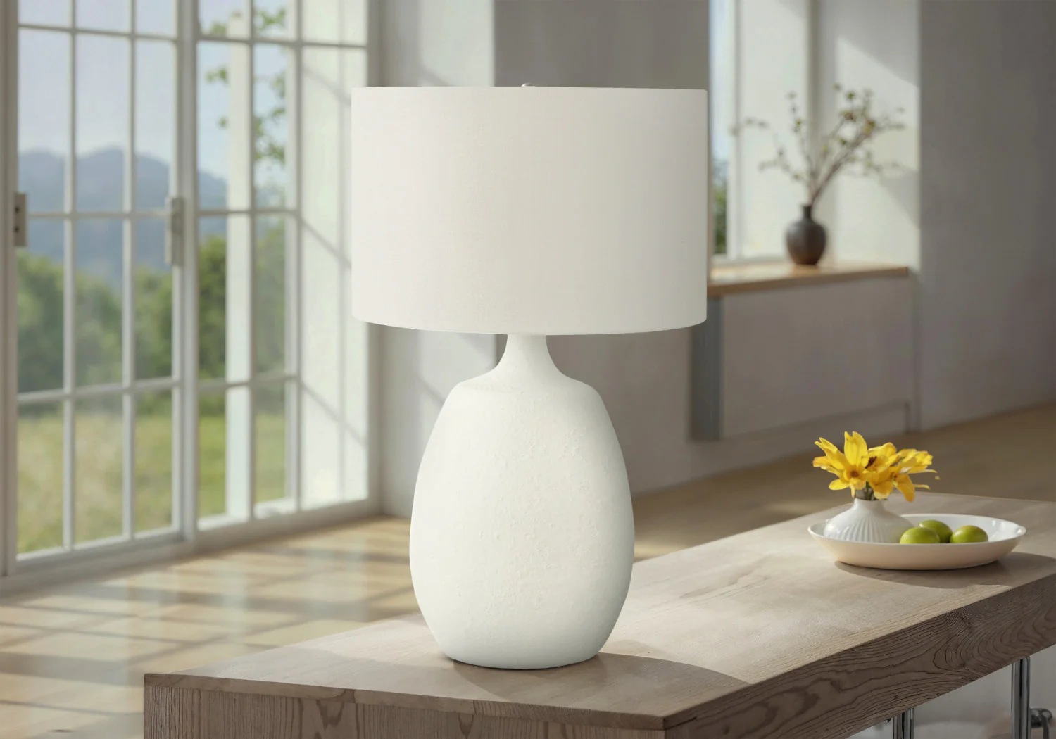 Upton Table Lamp - Cream - Image 2