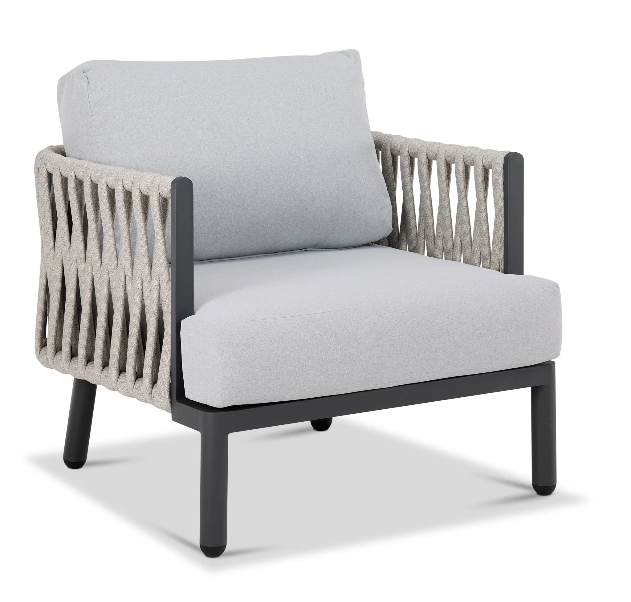 In Full Bloom - Urbana 5-Piece Conversation Set - Grey - Image 7