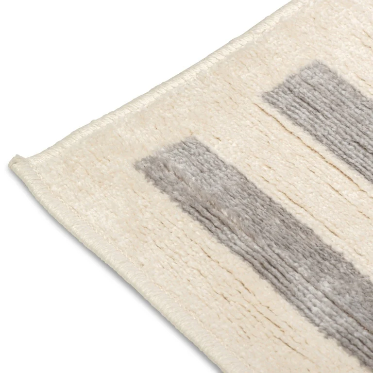 Urbane Lines Rug - 5' x 8' - Grey/Black - Image 3