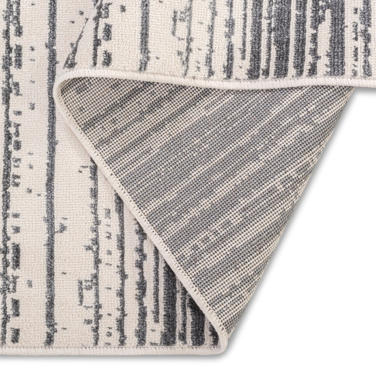 Urbane Stripes Rug - 5' x 8' - Grey - Image 2