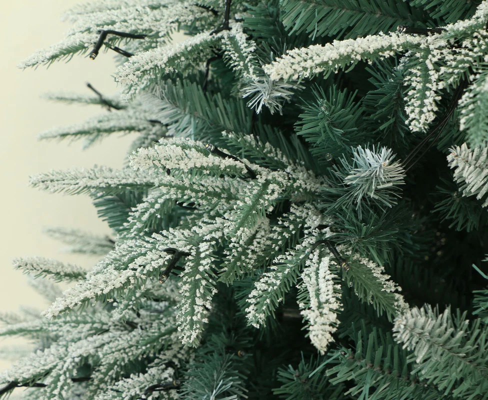 Utrecht 4 Ft Frosted Colorado ICY-Blue Pine Christmas Tree Pre-lit with LED Lights - Warm White - Image 6