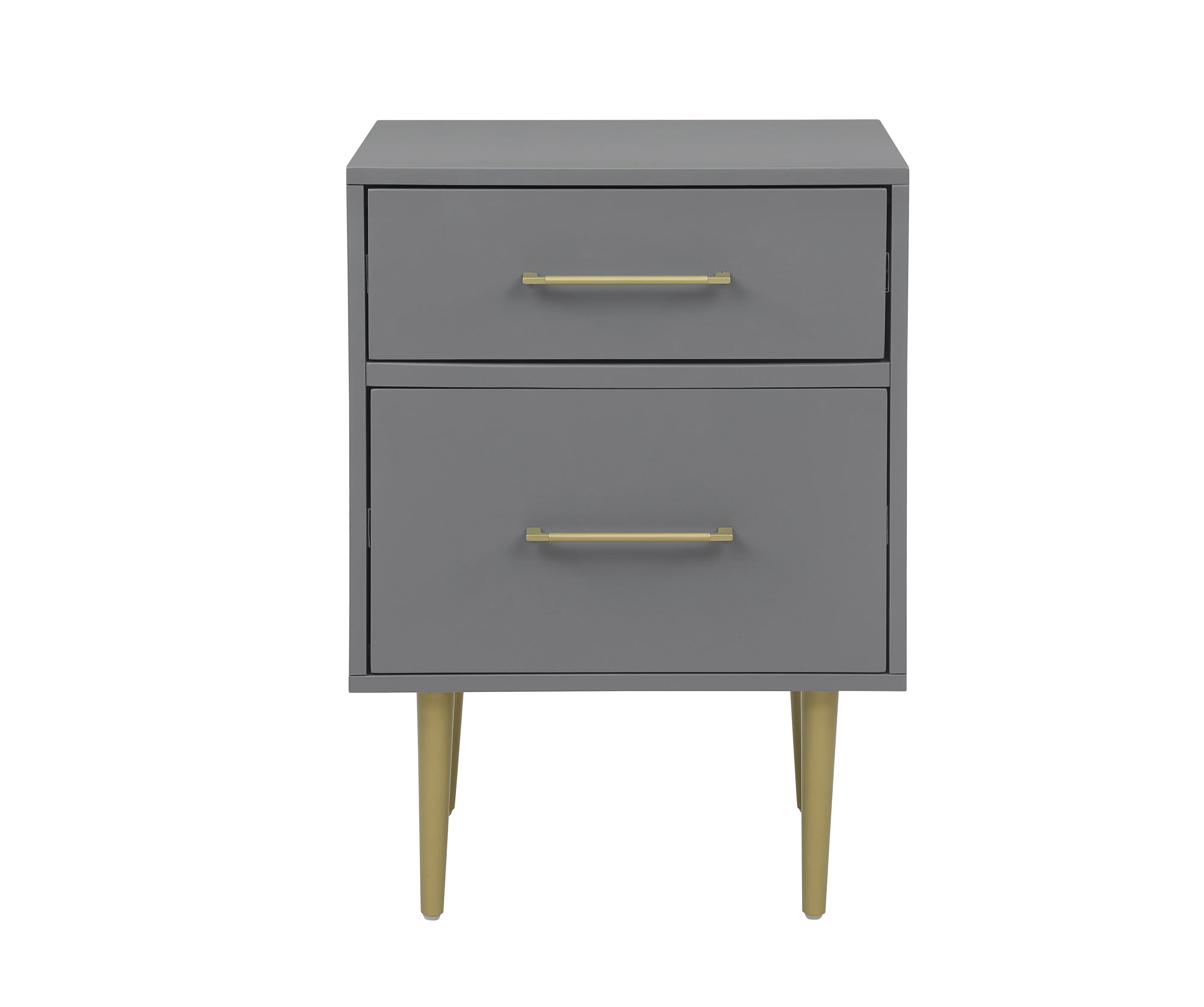 Valerie Glam Night Table - Dark Grey - Image 3