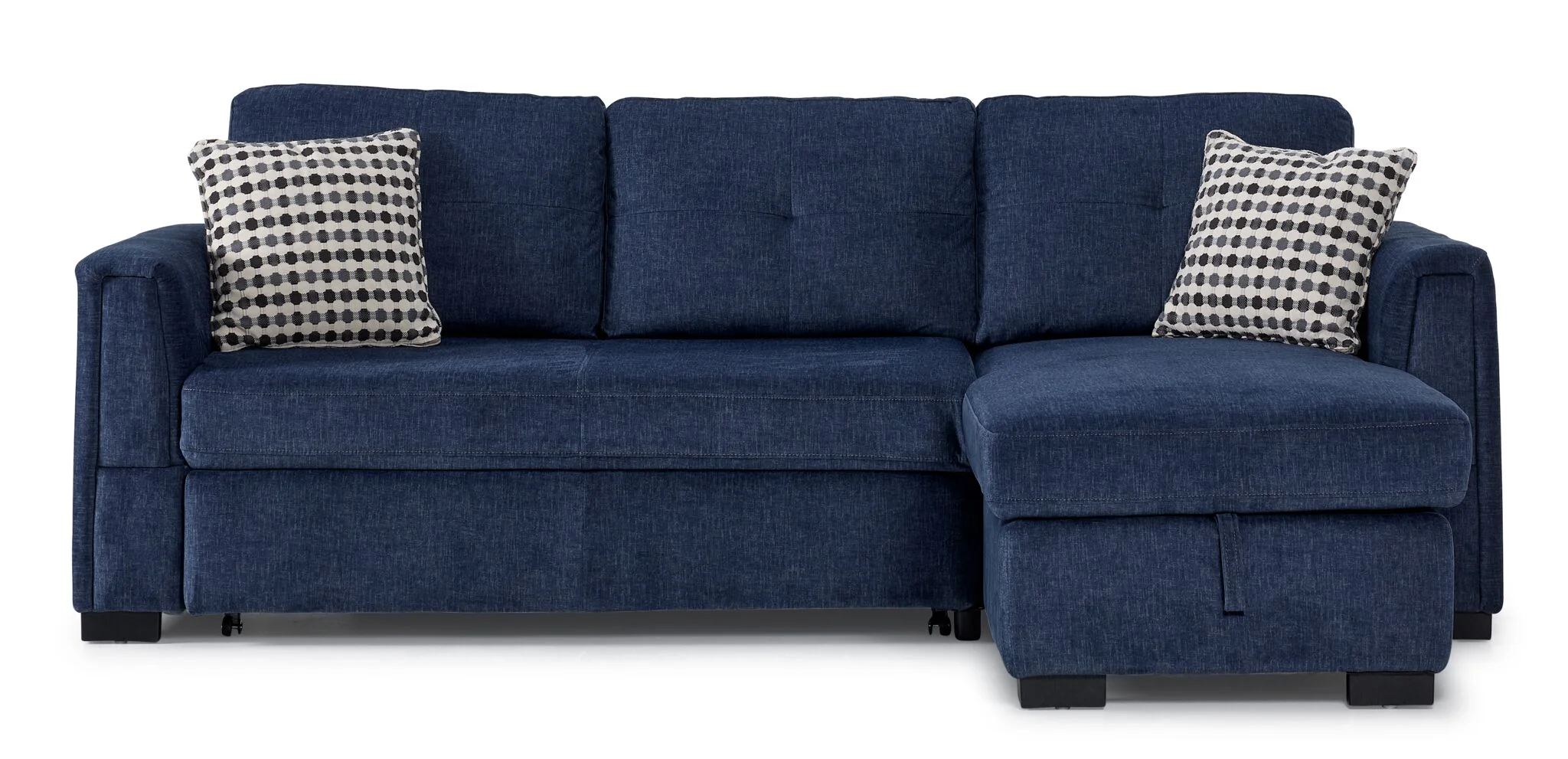 Vance Pop-Up Sofa Bed - Blue - Image 2