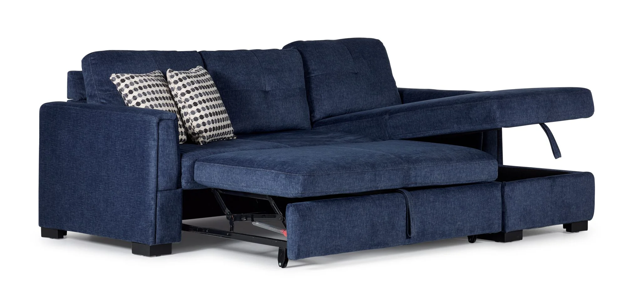 Vance Pop-Up Sofa Bed - Blue - Image 5