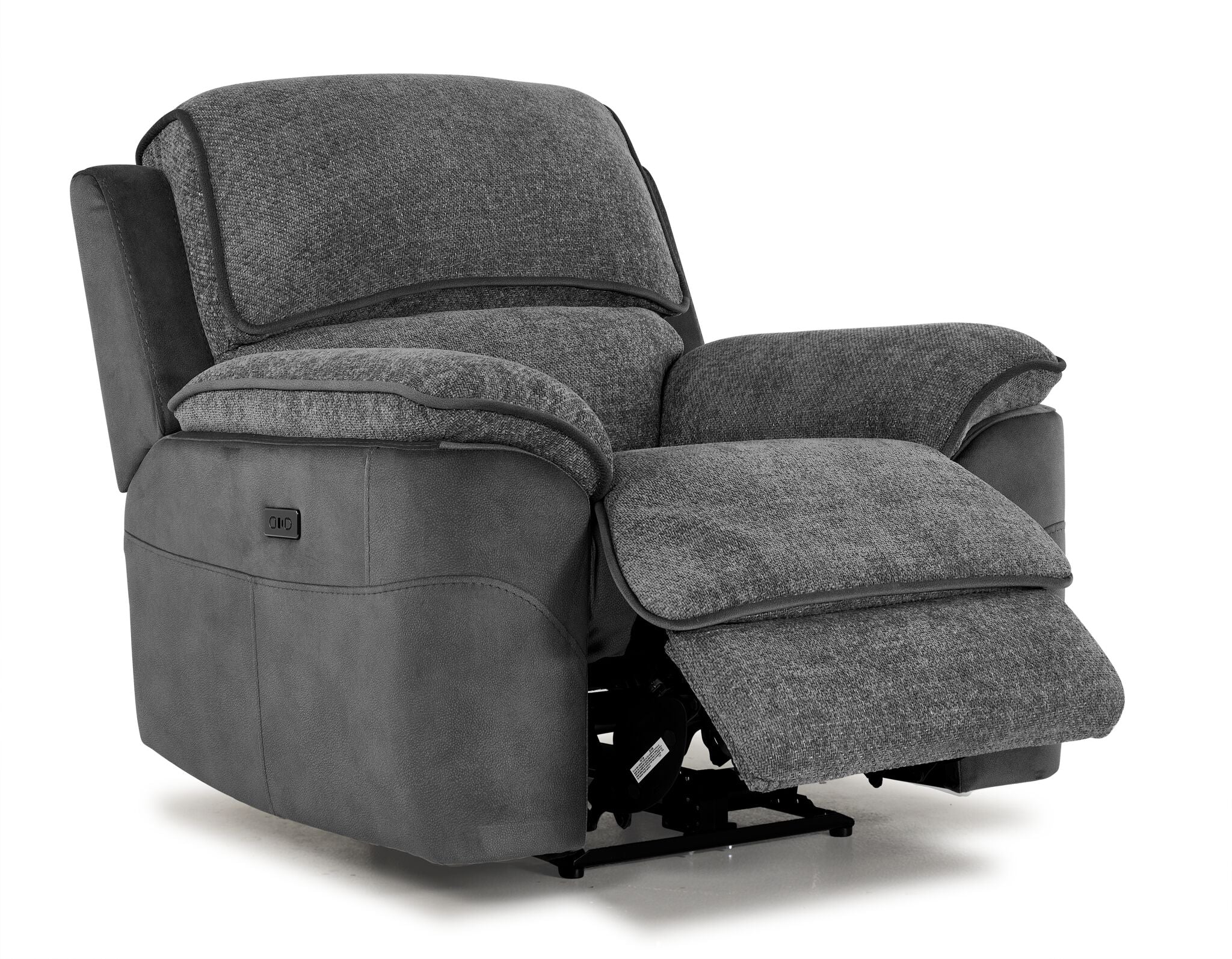 Vandelay Power Reclining Chair - Grey - Image 3