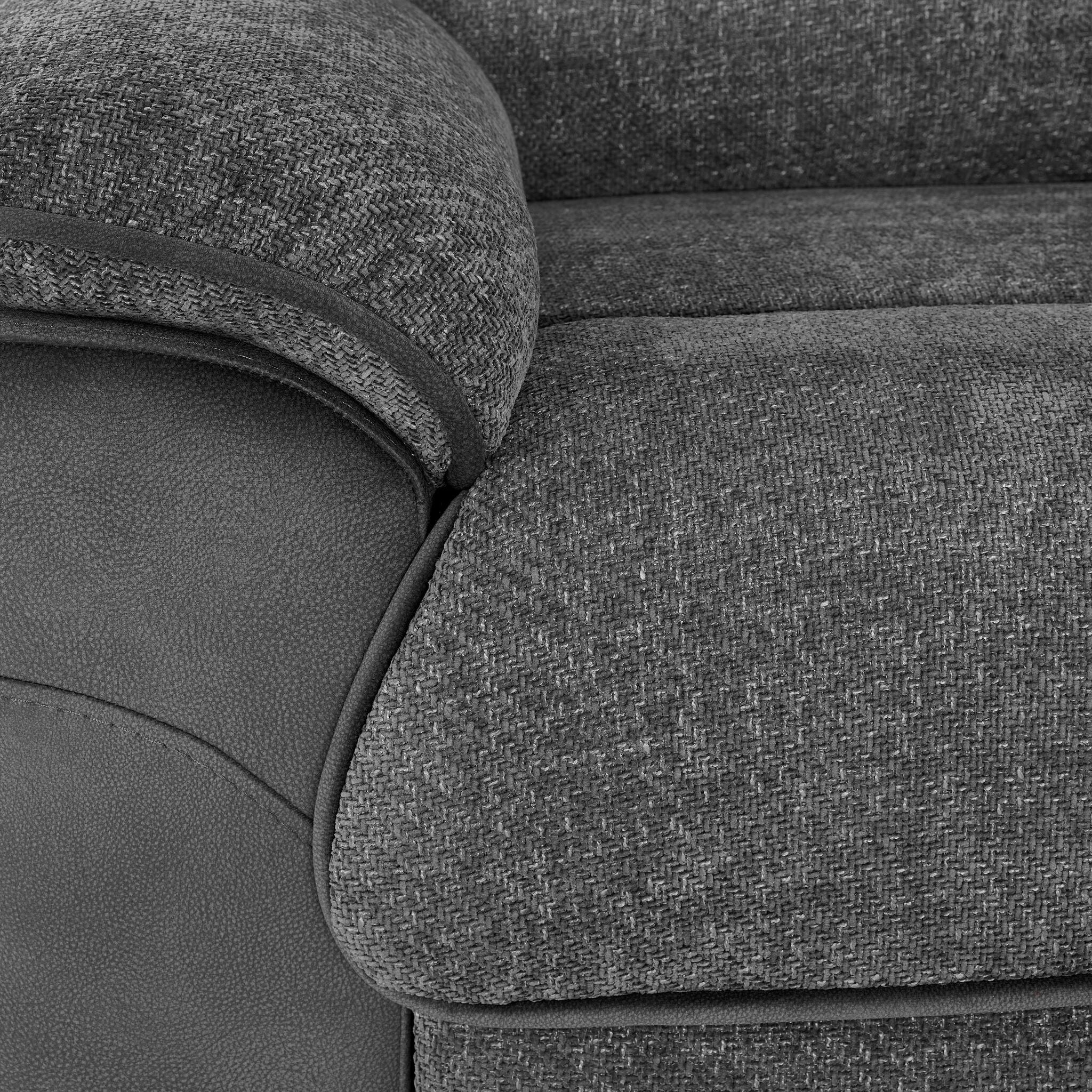 Vandelay Power Reclining Sofa - Grey - Image 6