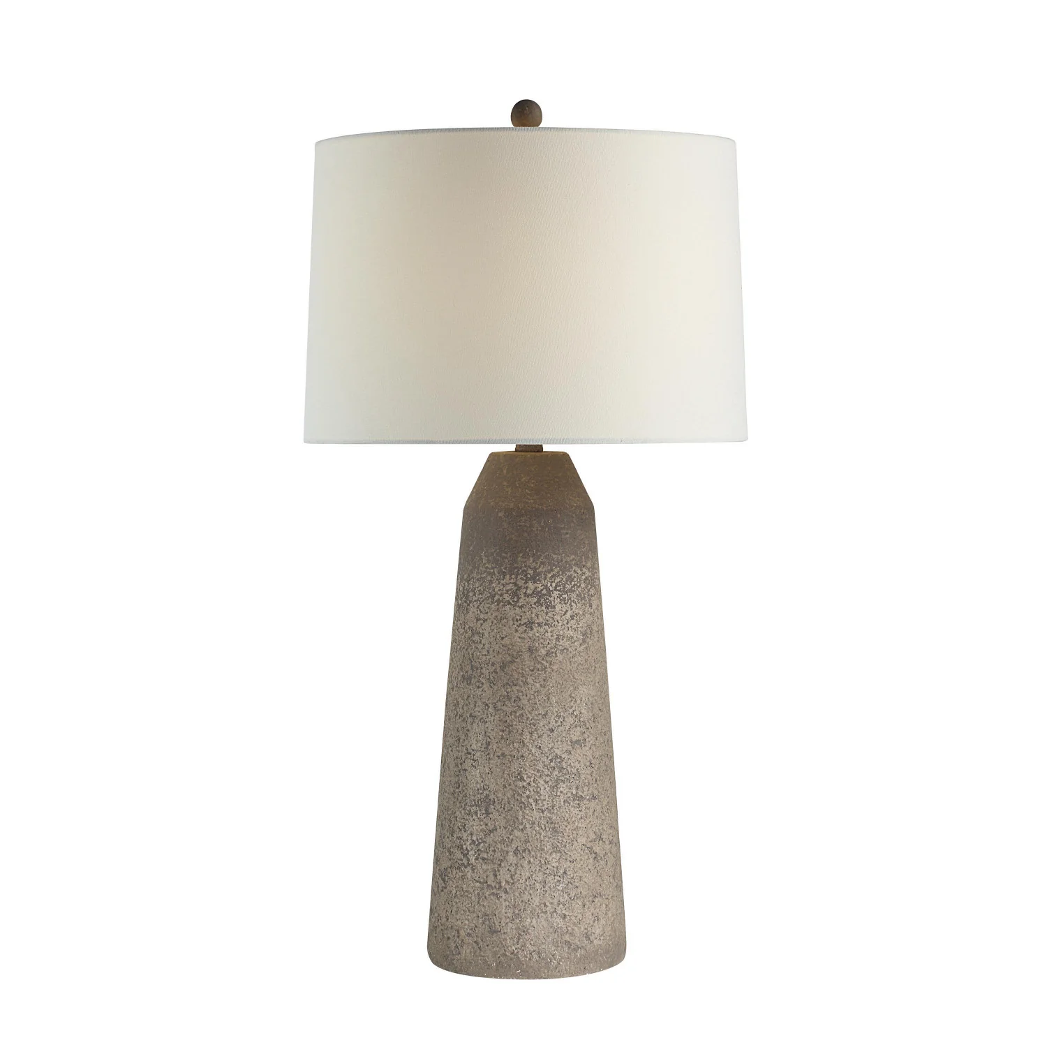 Veda Table Lamp - Textured Beige - Image 3
