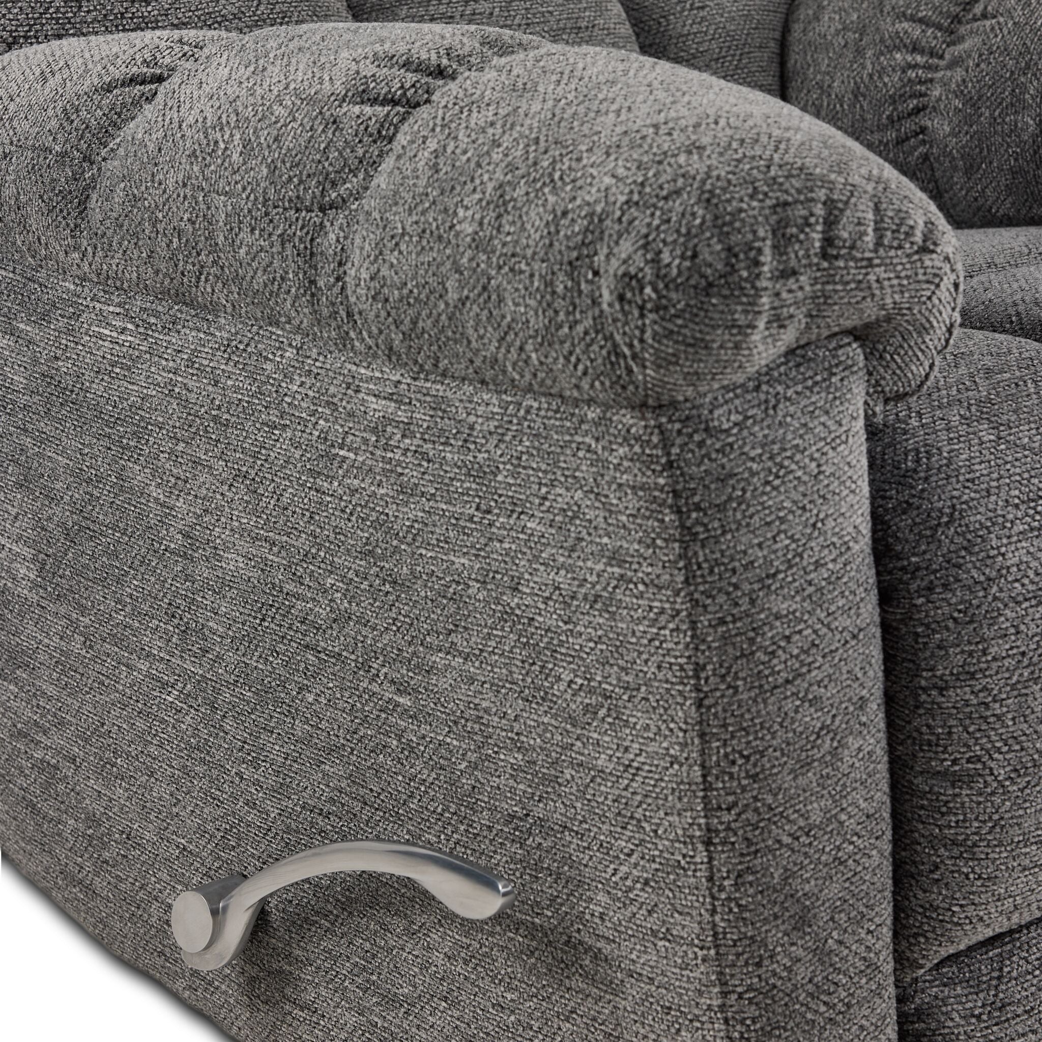 Veneto Swivel Recliner - Grey - Image 5