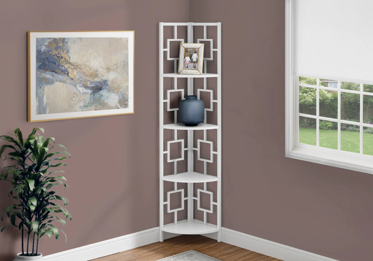 Venn Bookcase - White - Image 2