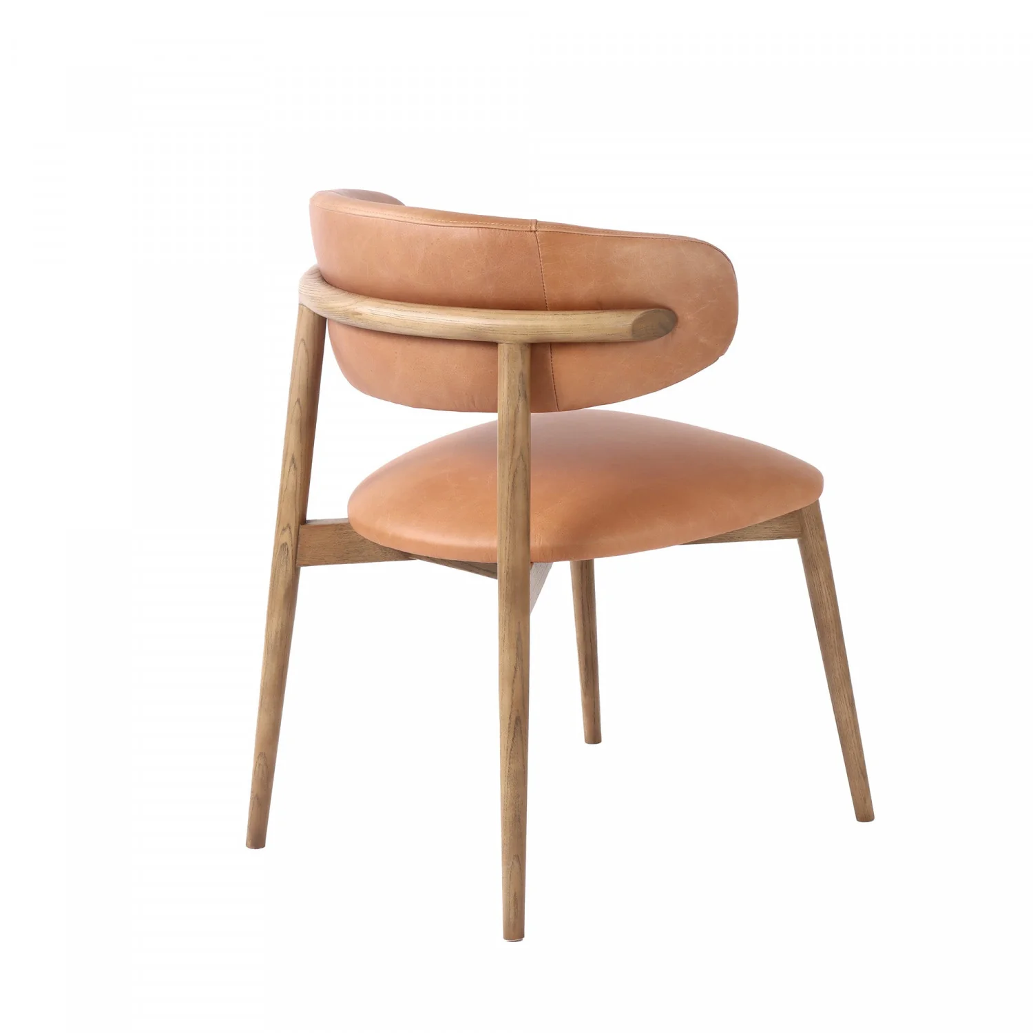 Veyda Dining Chair - Hazelnut - Image 5