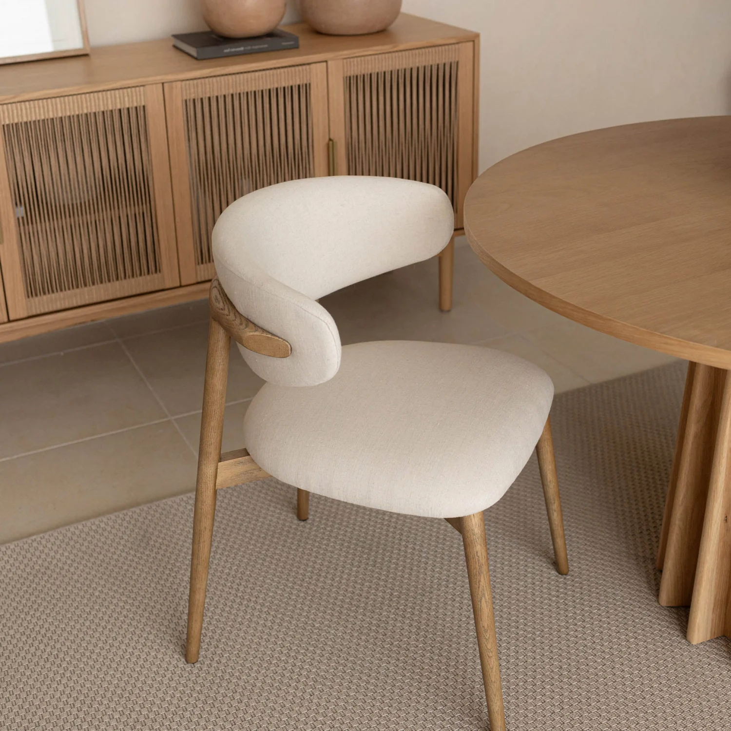 Veyda Dining Chair - Savile Flax - Image 2