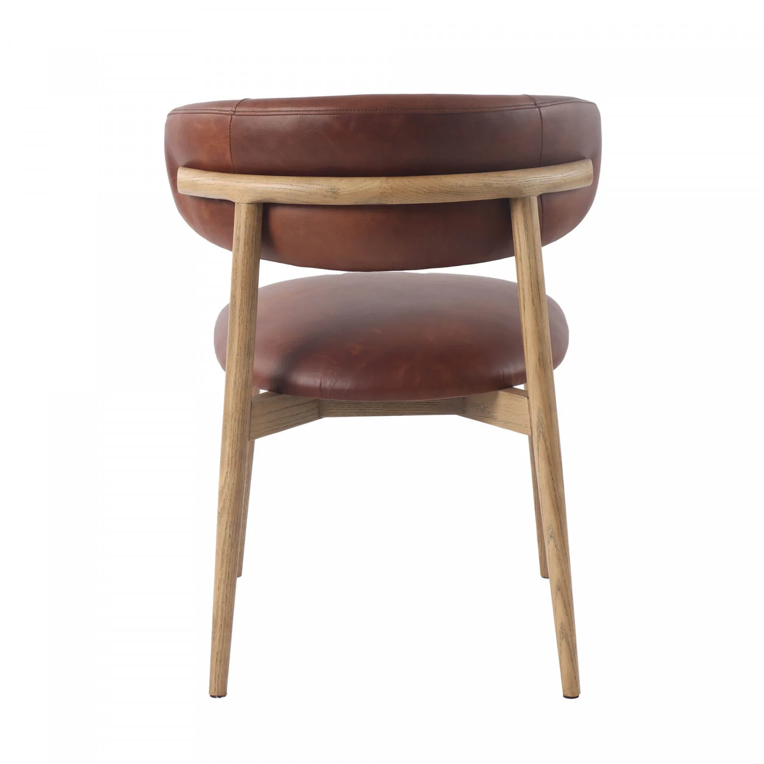 Veyda Dining Chair - Tobacco - Image 7