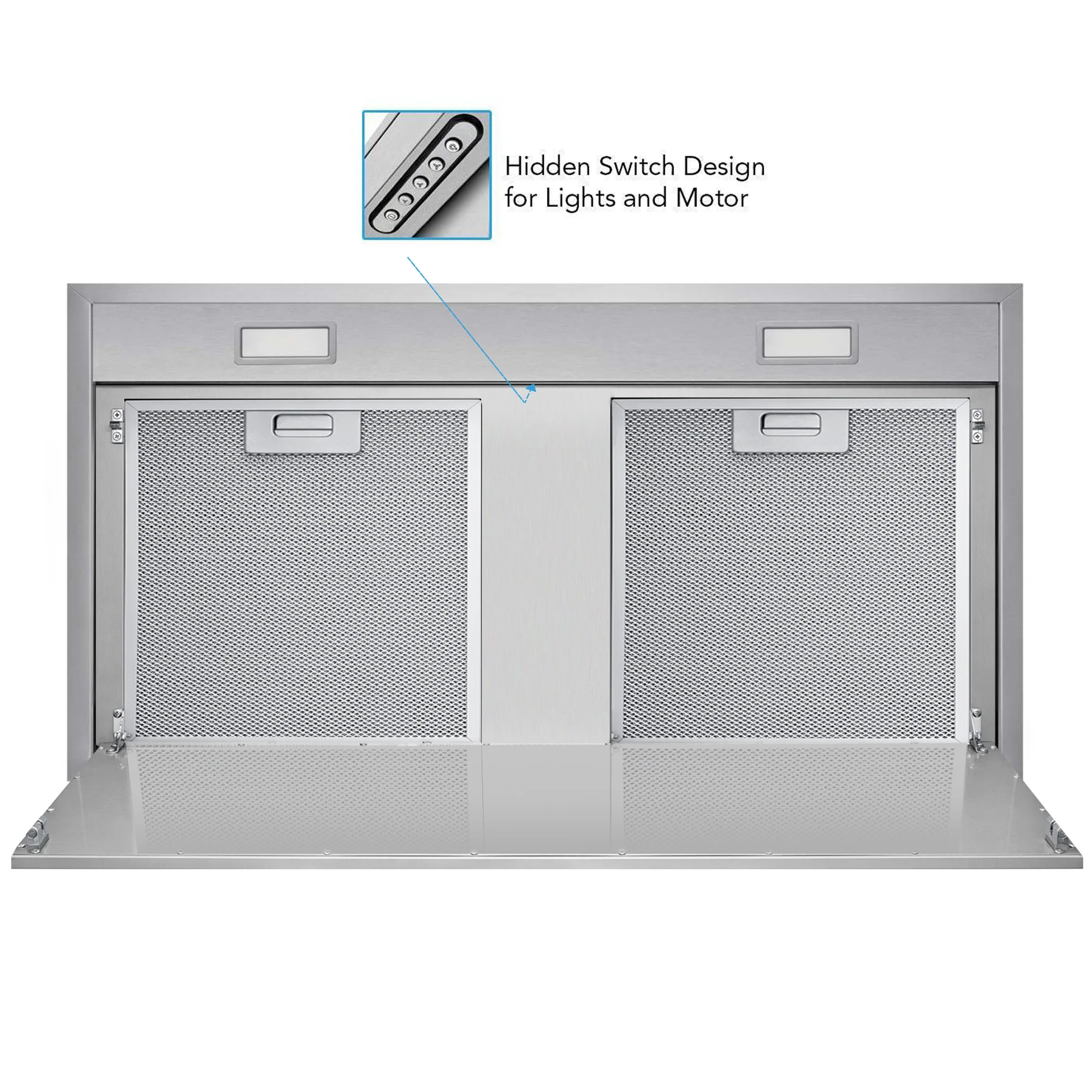 VICTORY Stainless Steel 30-Inch 700 CFM Insert Range Hood - X2-30 - Image 4