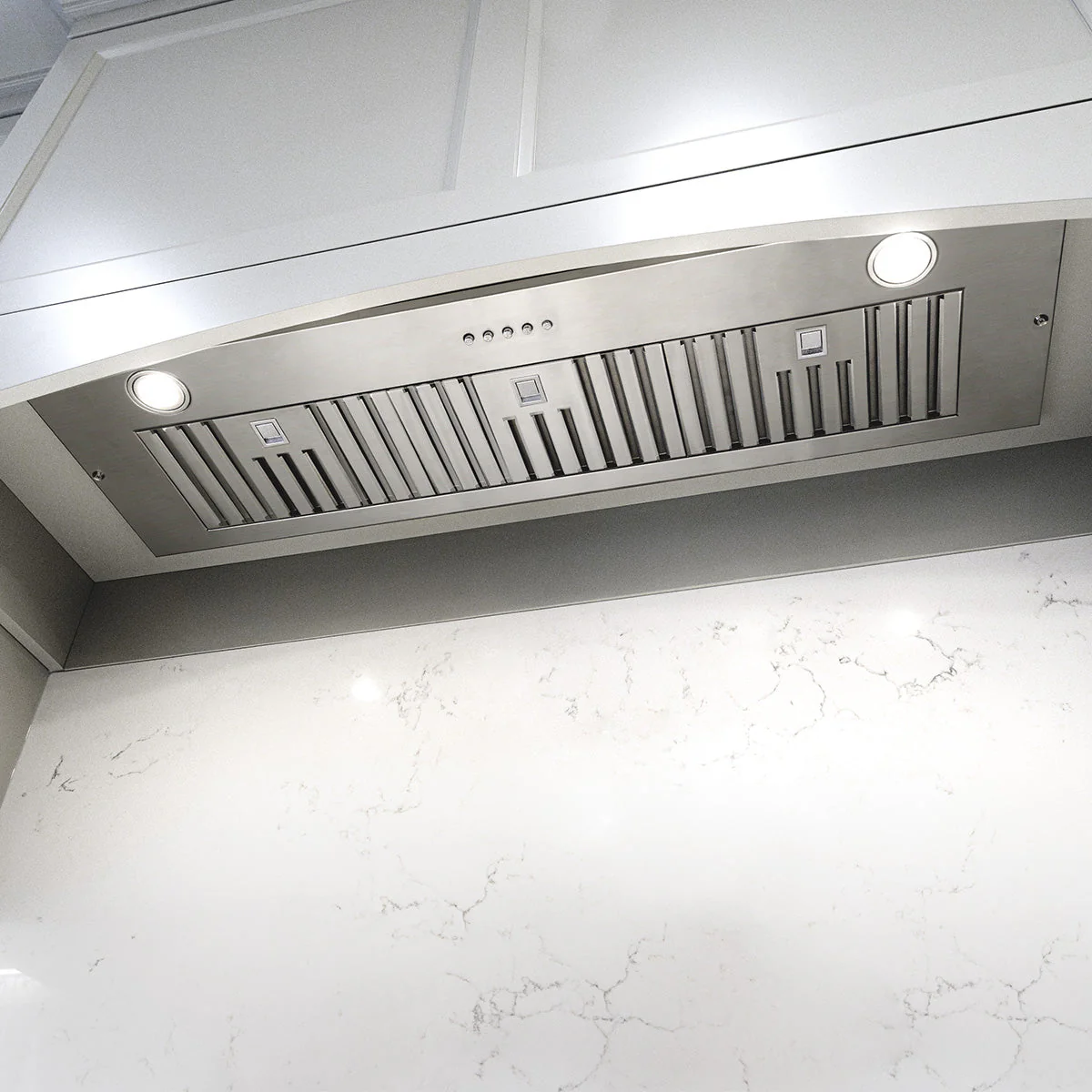 VICTORY Stainless Steel 36" 600 CFM Range Hood Insert - Q1-36 - Image 2