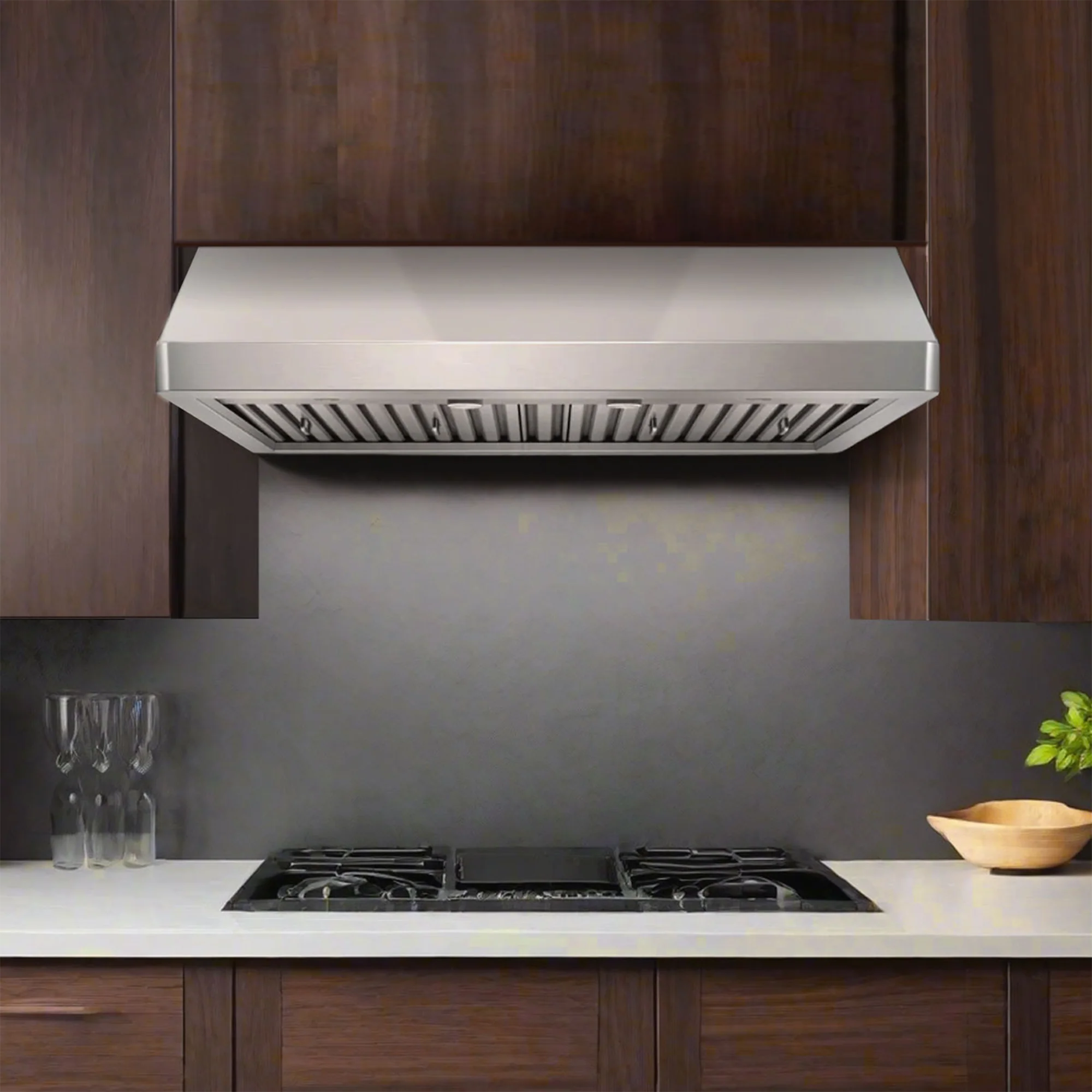VICTORY Stainless Steel 36-Inch 900 CFM Under Cabinet Range Hood - Verona-36 - Image 2