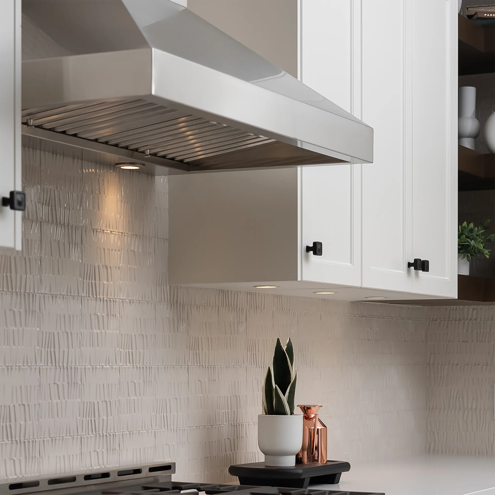 VICTORY Stainless Steel 48-Inch 750 CFM Wall Mount Range Hood - Twister-48 - Image 2