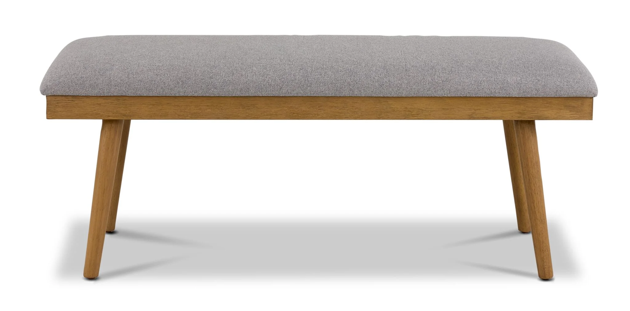 Vida Dining Bench - Natural Beige, Grey - Image 2