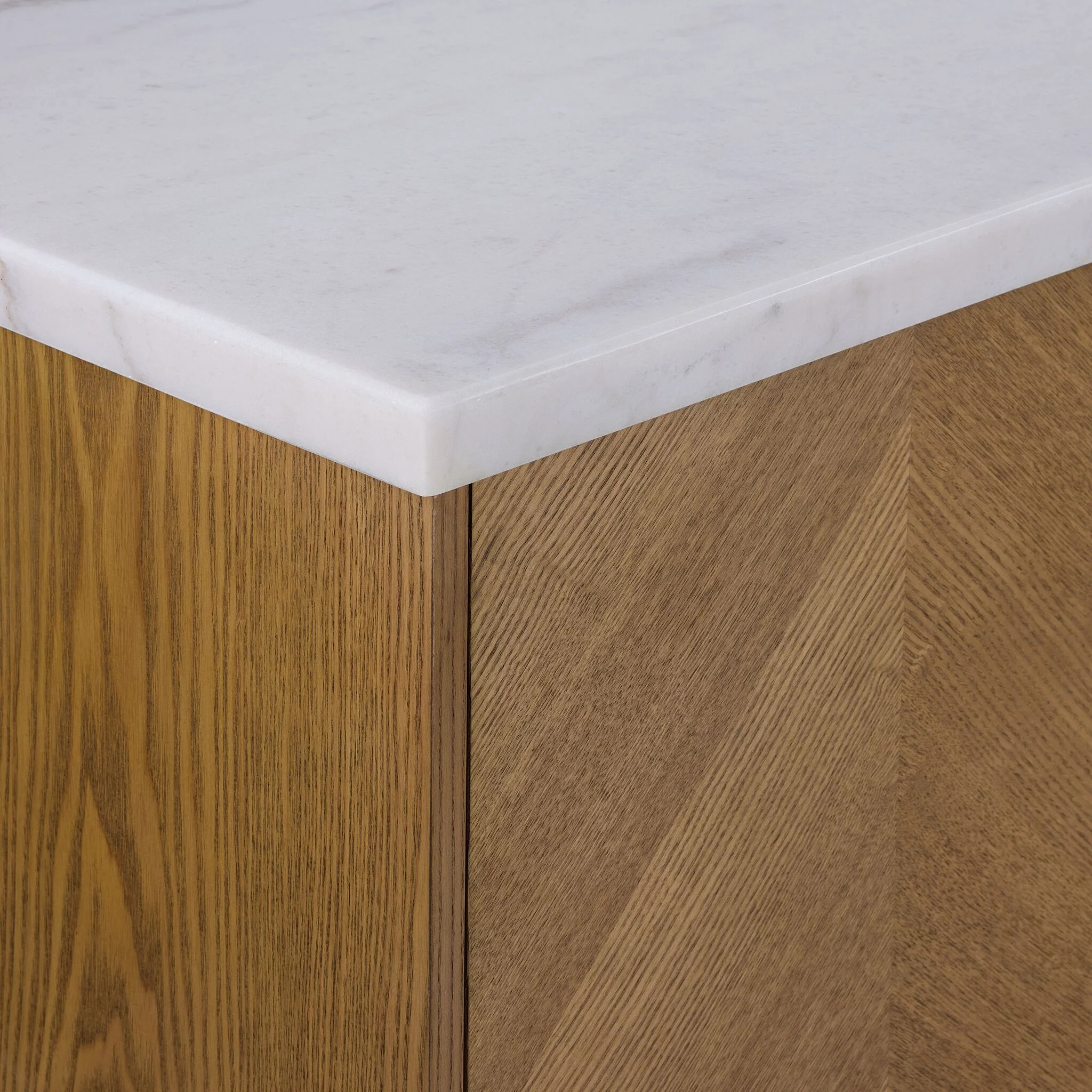 Vida Server- Natural Beige, Grey - Image 4
